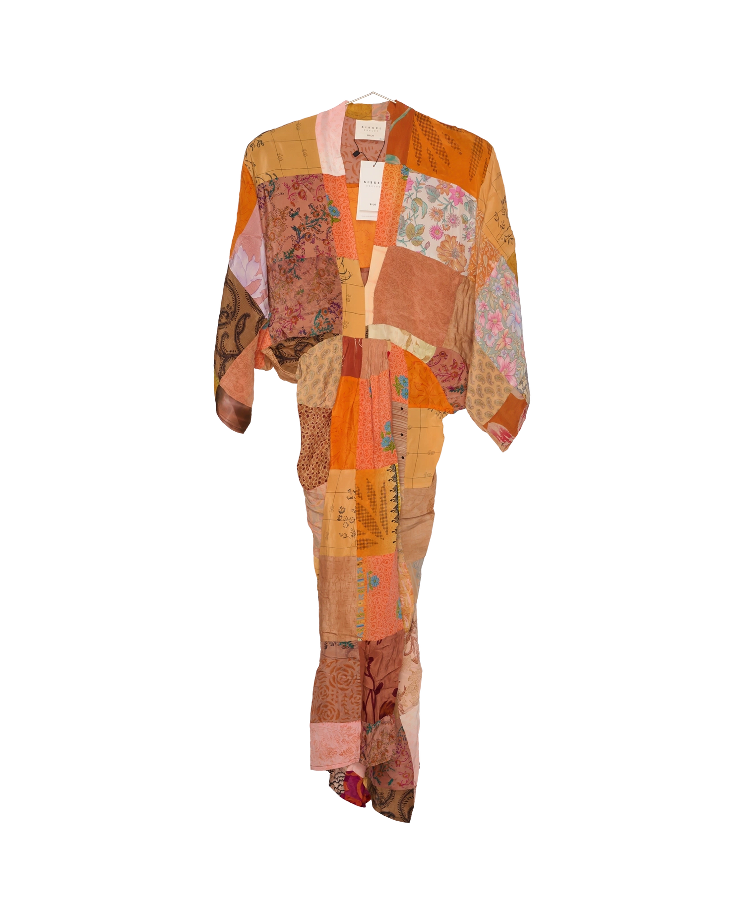 Juno SILK Patchwork Dress - No. 461