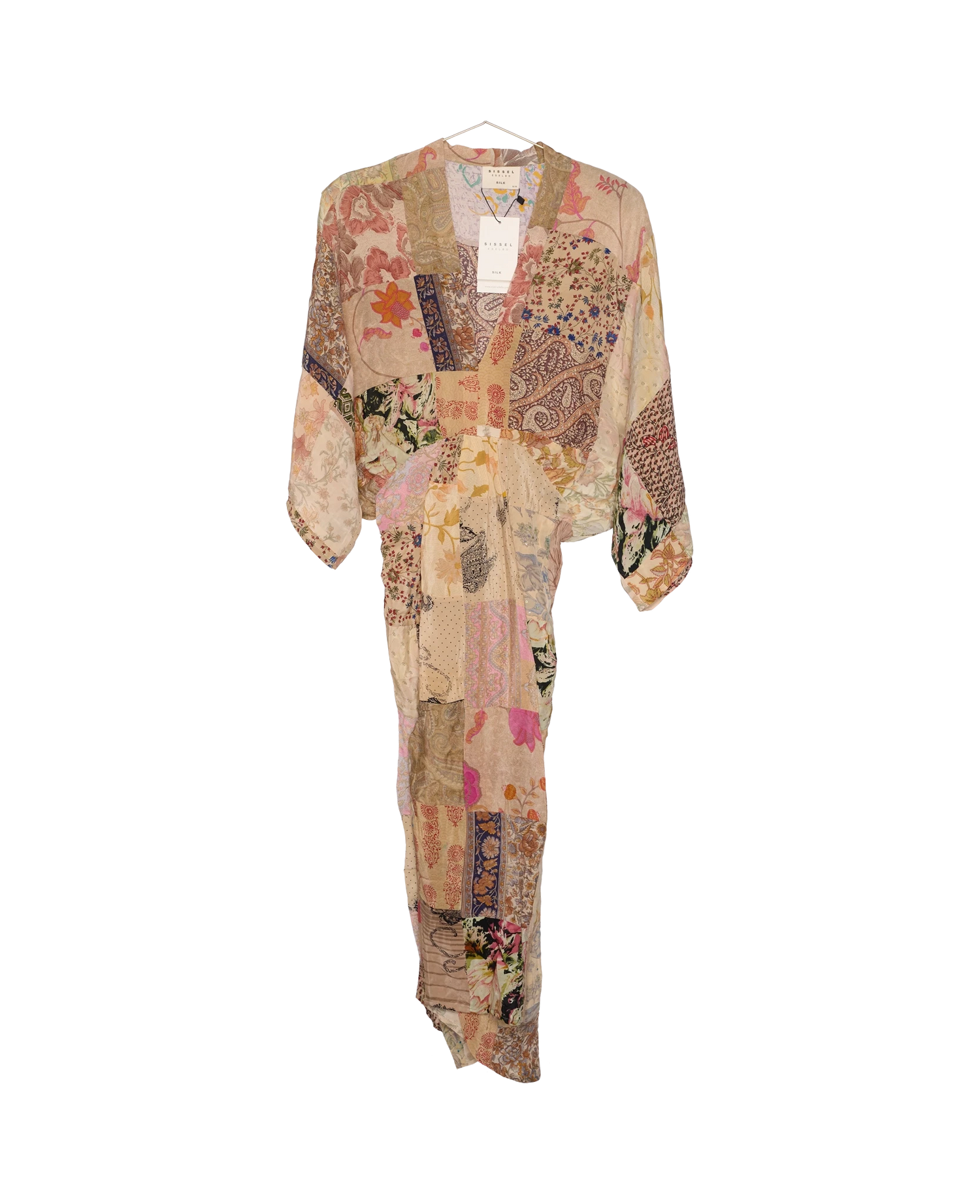 Juno SILK Patchwork Dress - No. 479