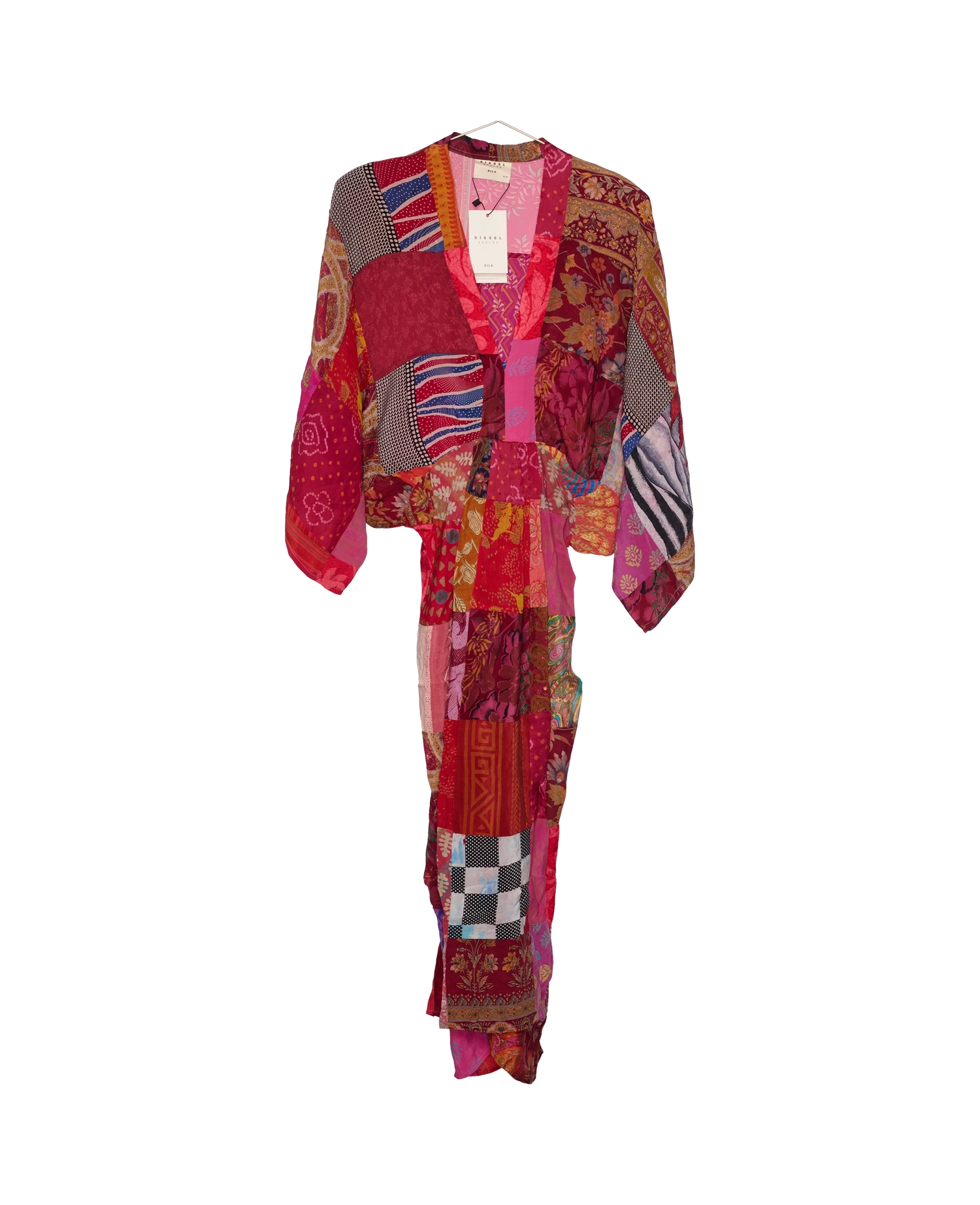 Juno SILK Patchwork Dress - No. 483