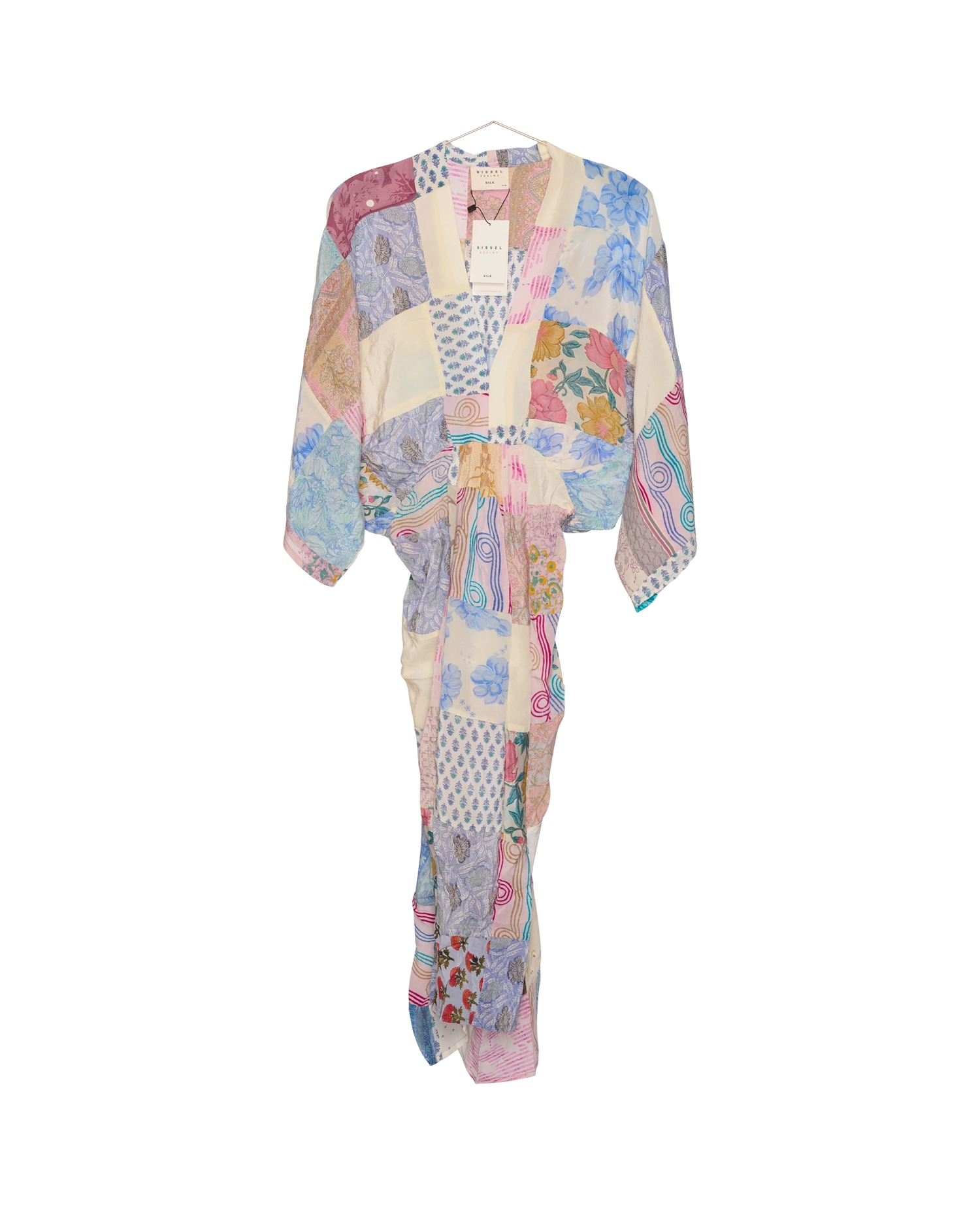 Juno SILK Patchwork Dress - No. 490
