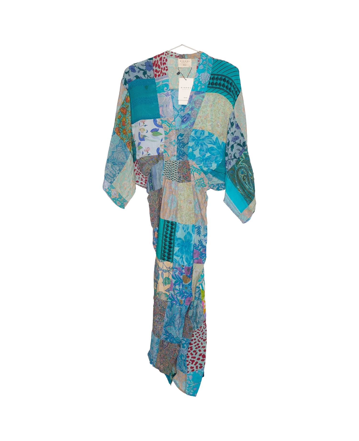 Juno SILK Patchwork Dress - No. 511
