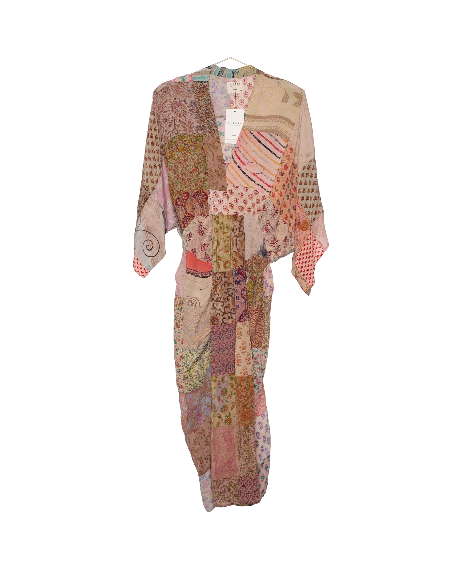 Juno SILK Patchwork Dress - No. 533