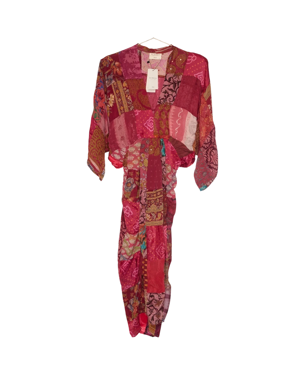 Juno SILK Patchwork Dress - No. 543