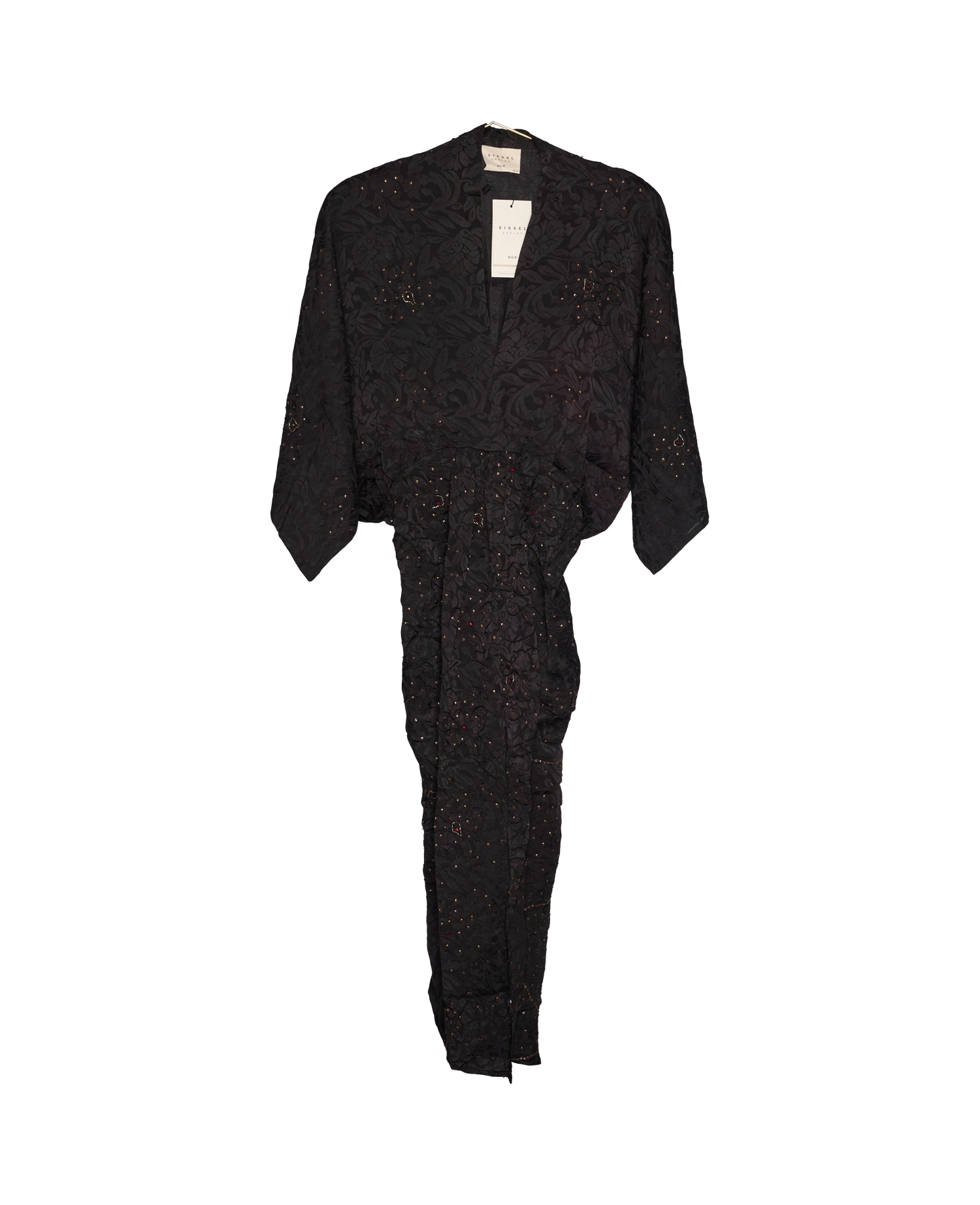 Juno SILK Dress Sparkling Black - No. 18