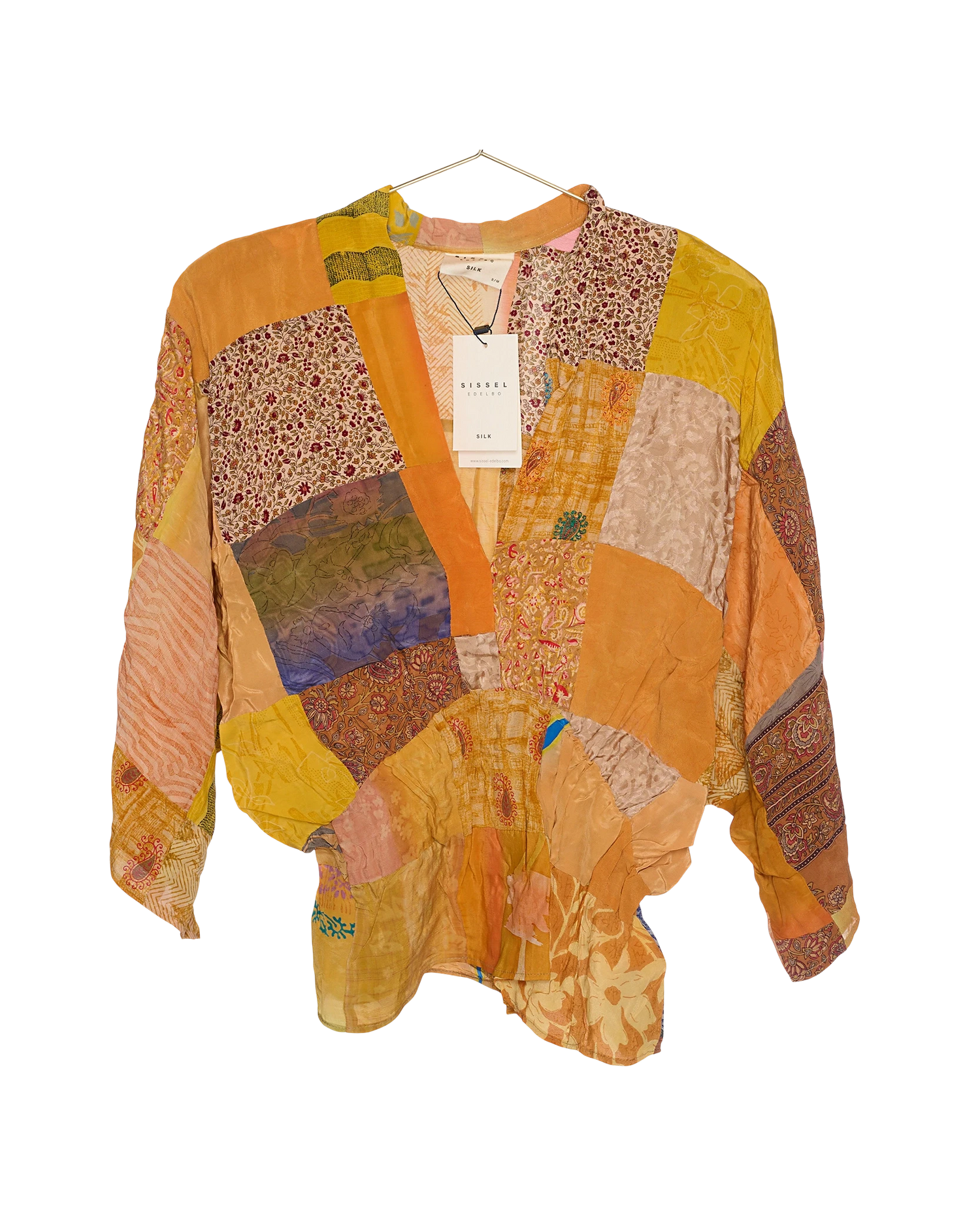 Juno SILK Patchwork Top - No. 107