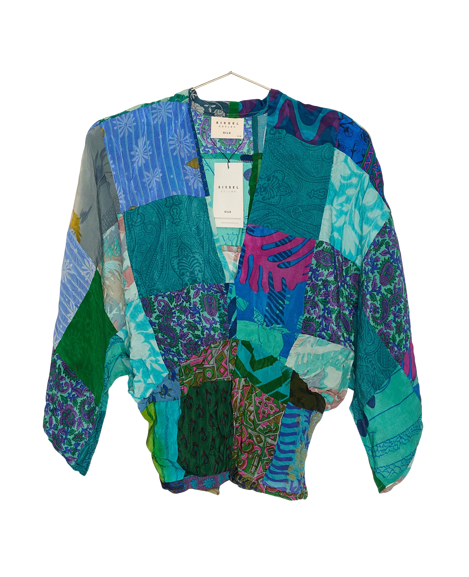 Juno SILK Patchwork Top - No. 140
