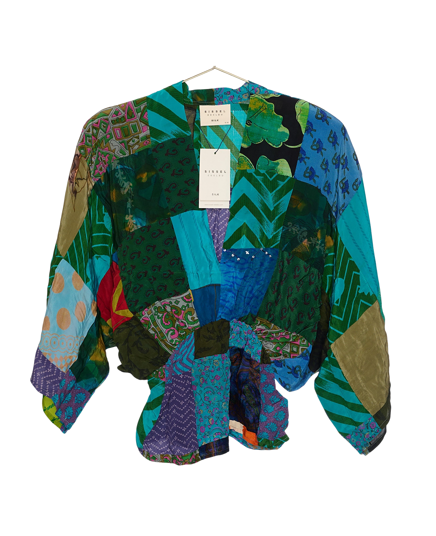 Juno SILK Patchwork Top - No. 145