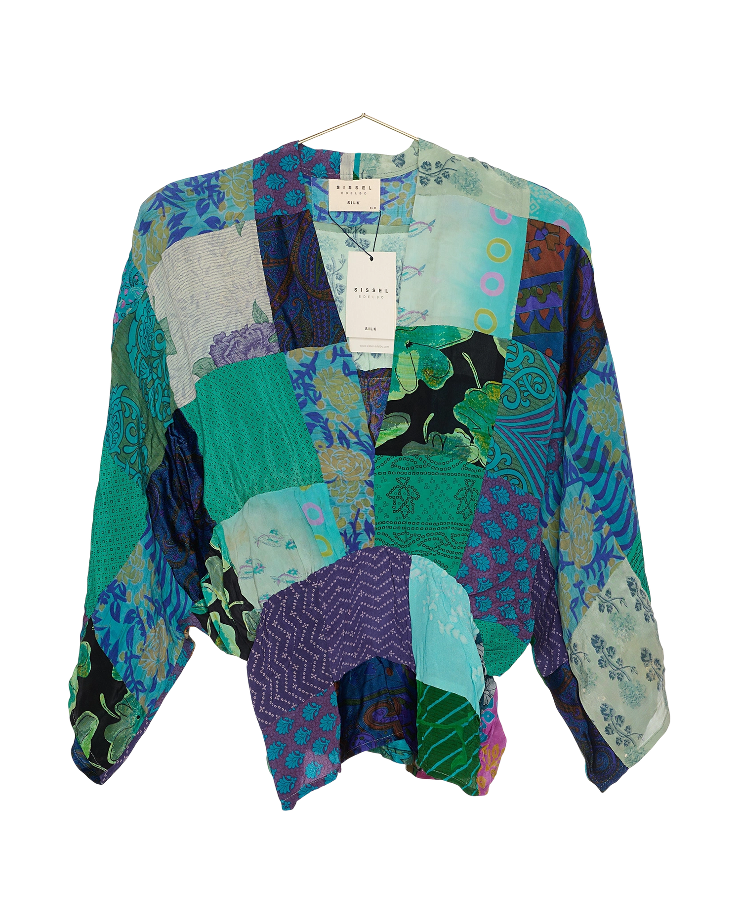 Juno SILK Patchwork Top - No. 147