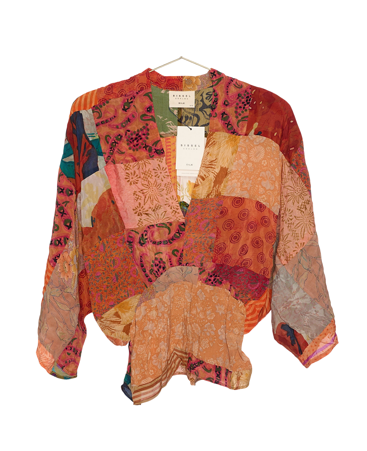 Juno SILK Patchwork Top - No. 153