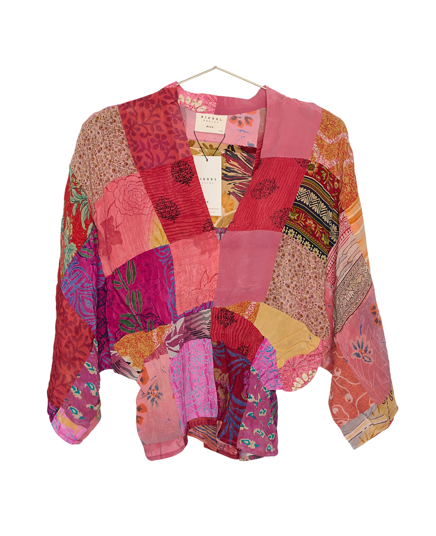 Juno SILK Patchwork Top - No. 163