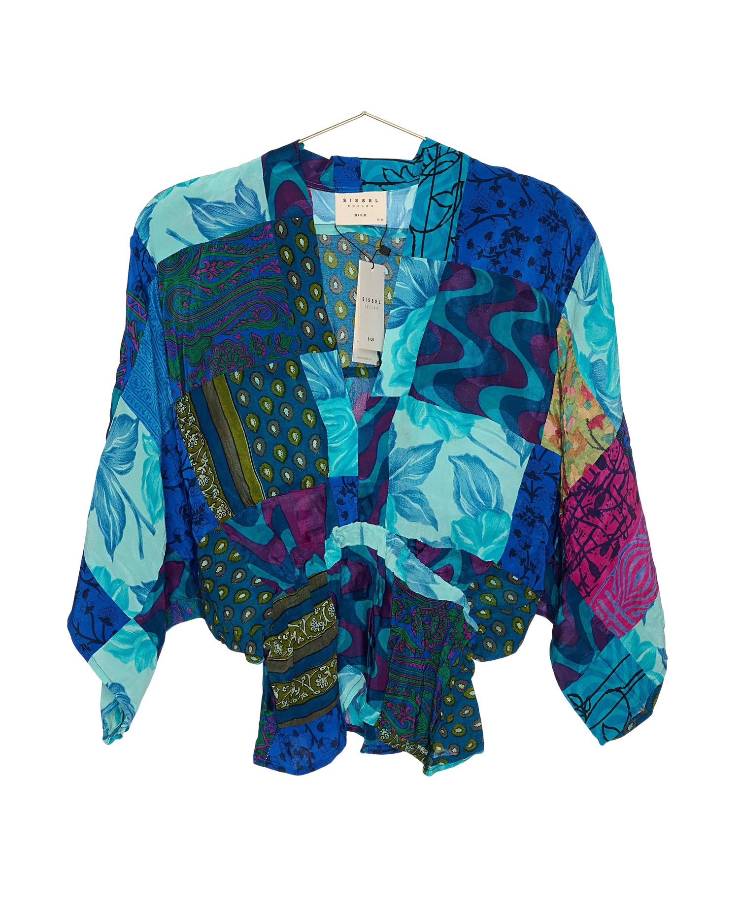 Juno SILK Patchwork Top - No. 169