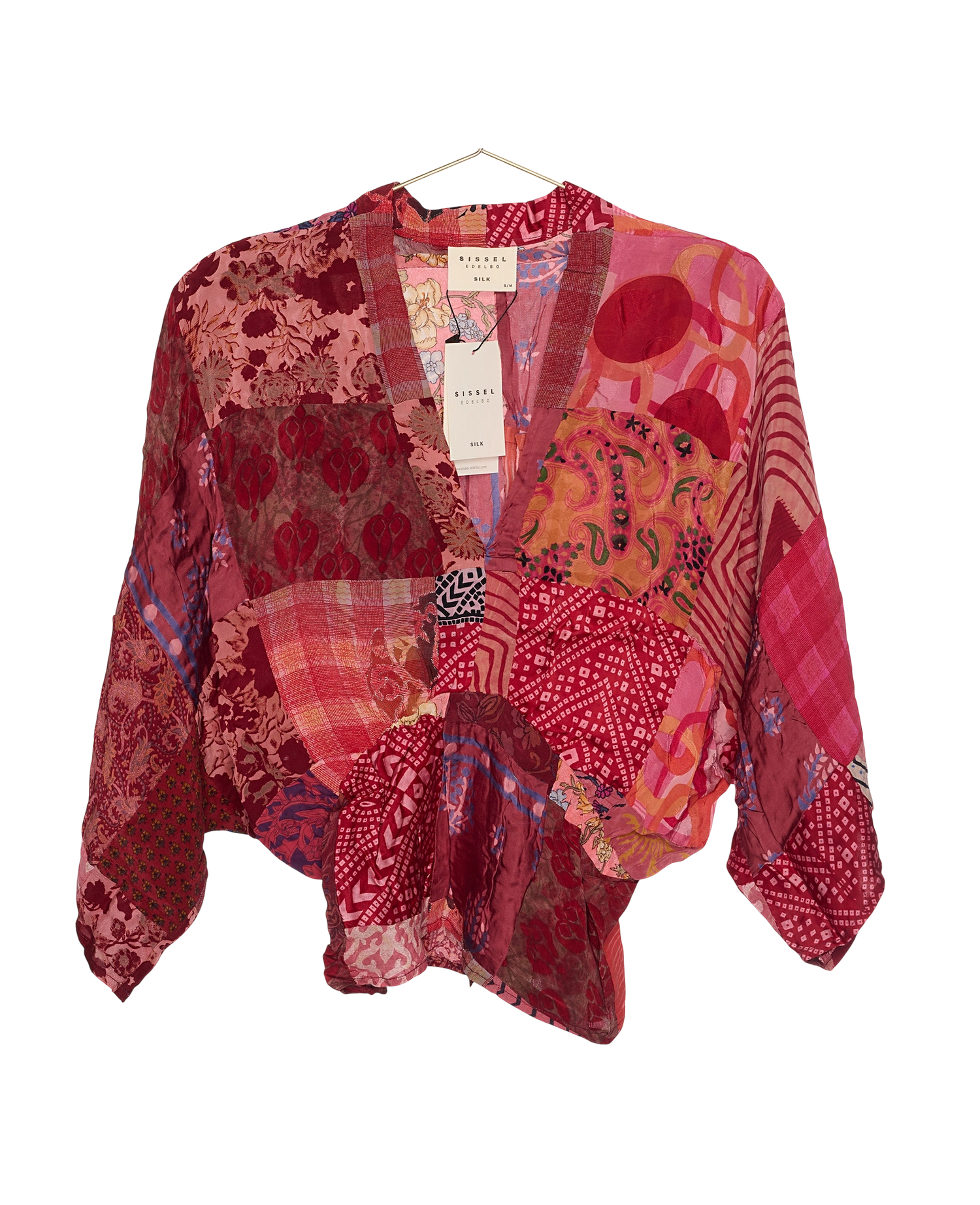Juno SILK Patchwork Top - No. 173