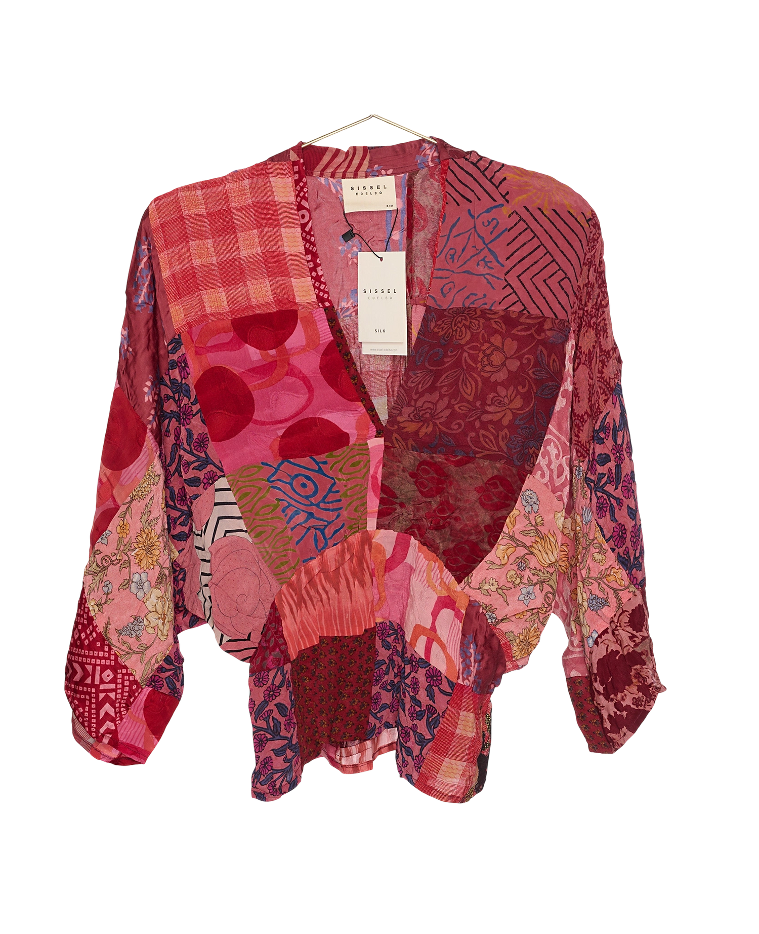 Juno SILK Patchwork Top - No. 195