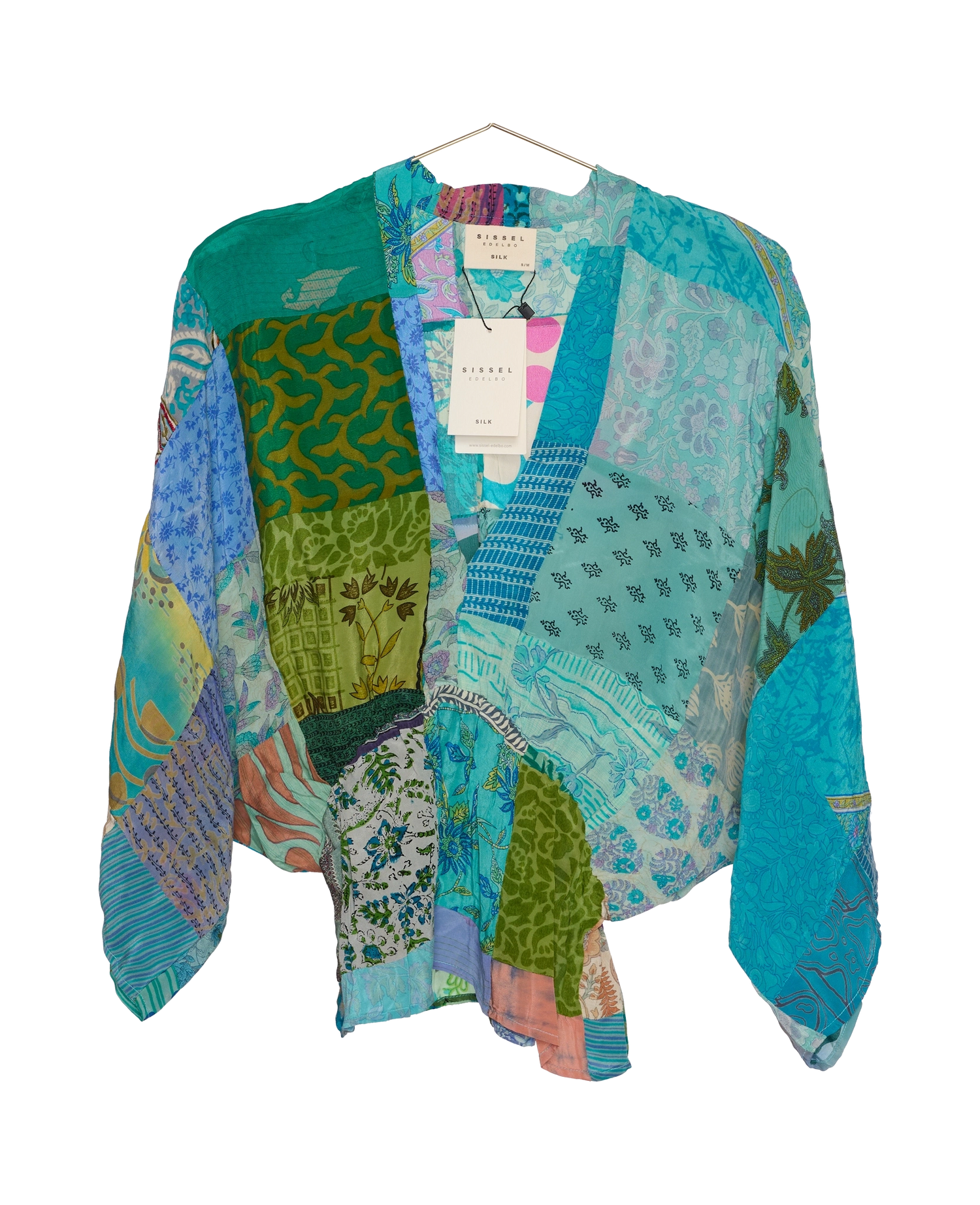 Juno SILK Patchwork Top - No. 24