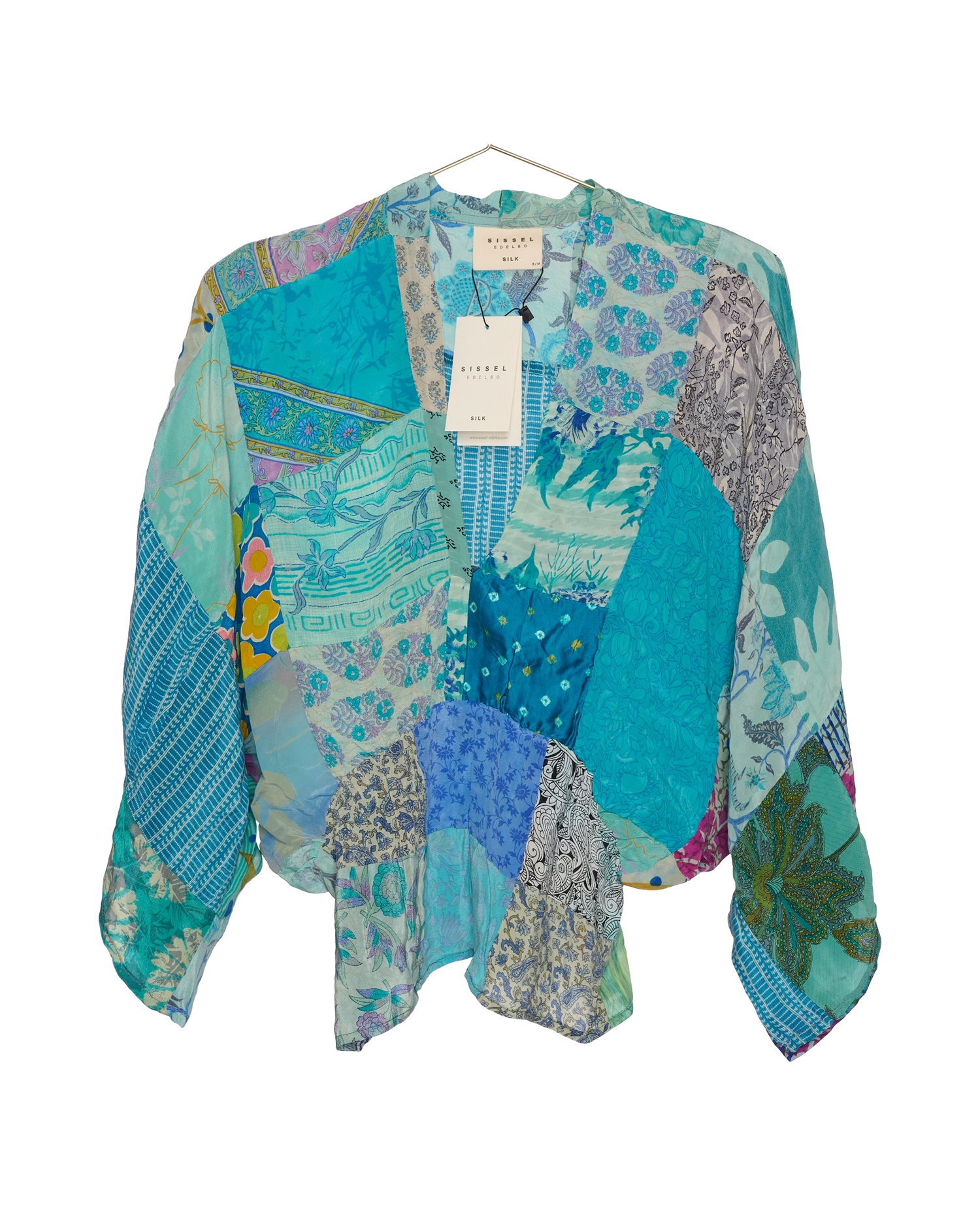 Juno SILK Patchwork Top - No. 34
