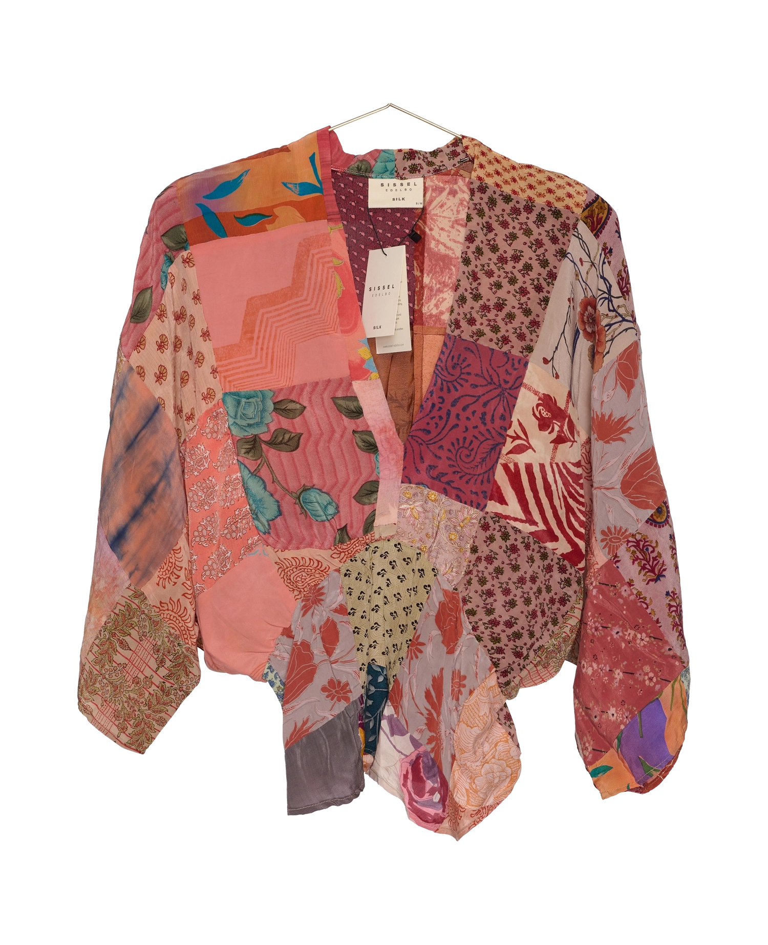 Juno SILK Patchwork Top - No. 7