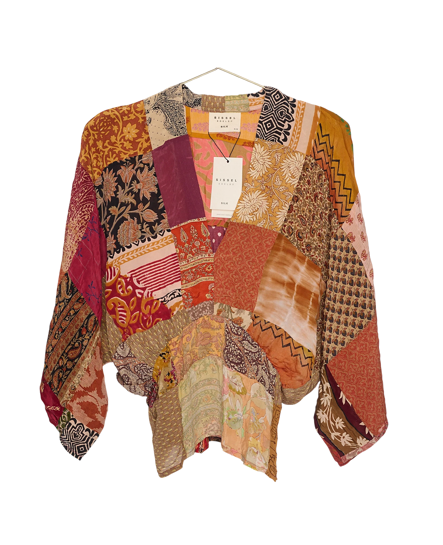 Juno SILK Patchwork Top - No. 206