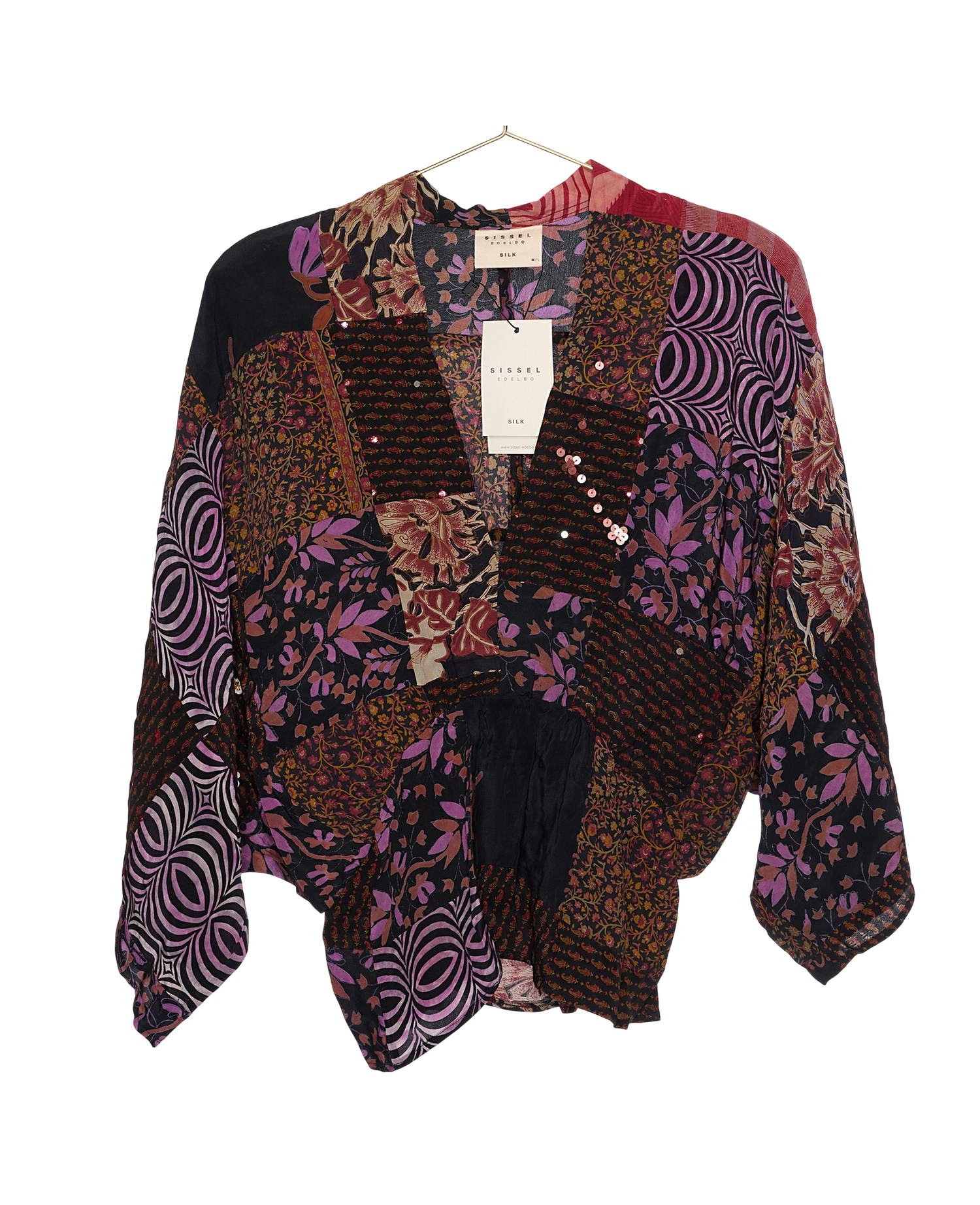 Juno SILK Patchwork Top - No. 236
