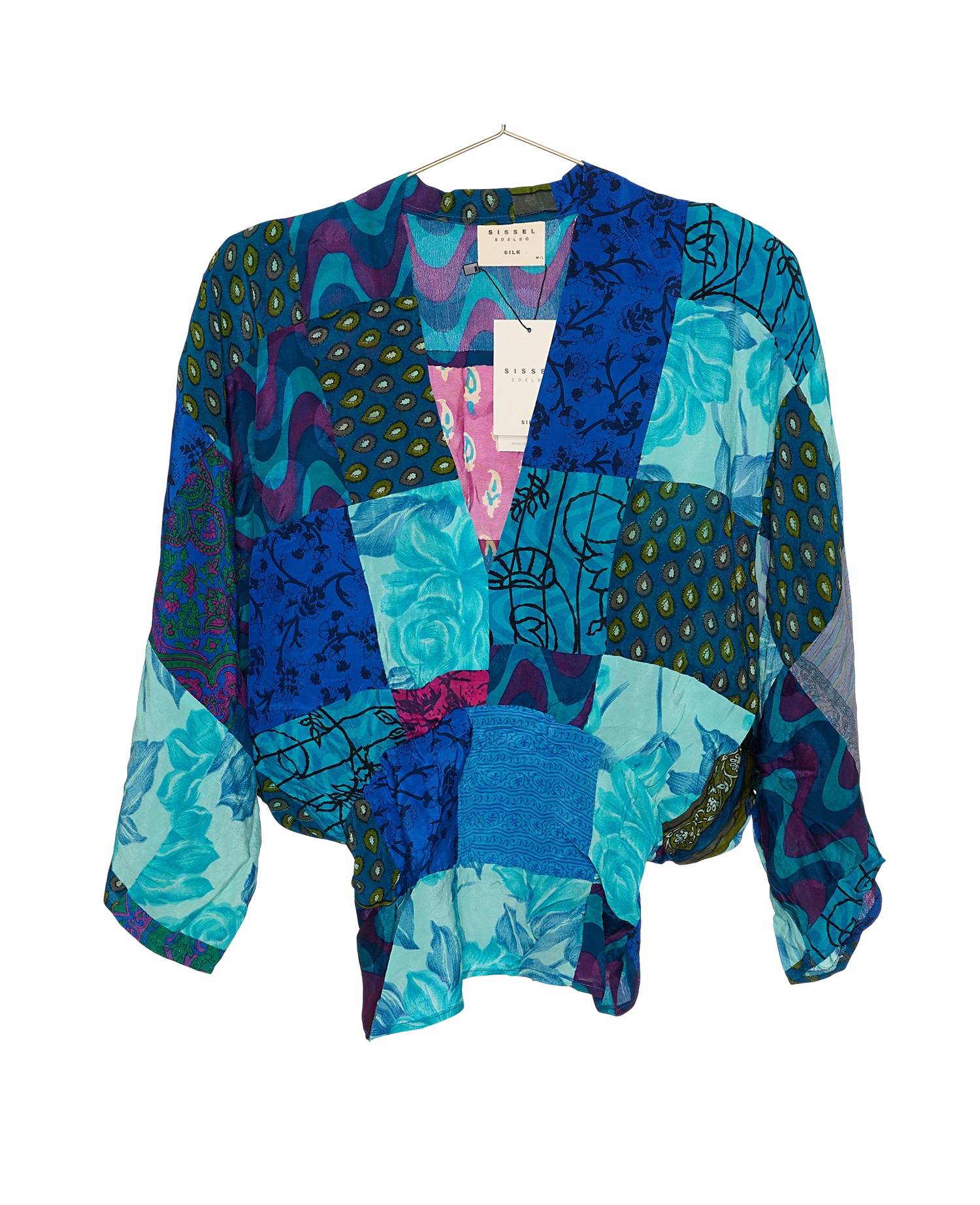 Juno SILK Patchwork Top - No. 238