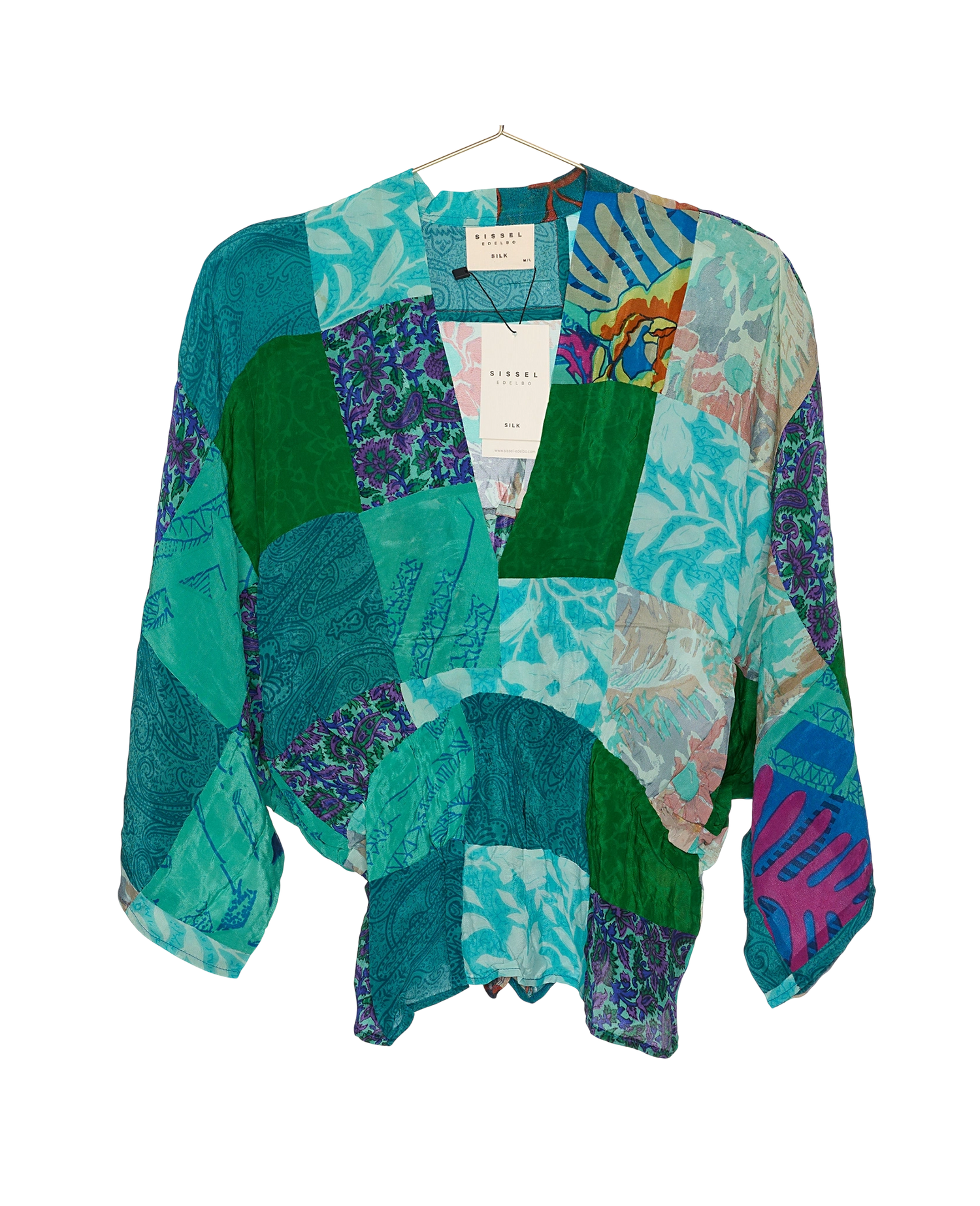 Juno SILK Patchwork Top - No. 247