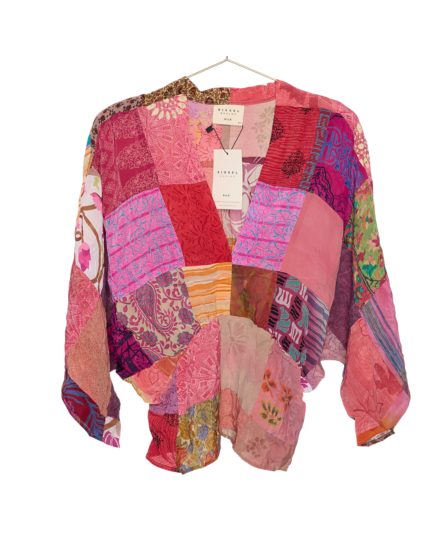 Juno SILK Patchwork Top - No. 256
