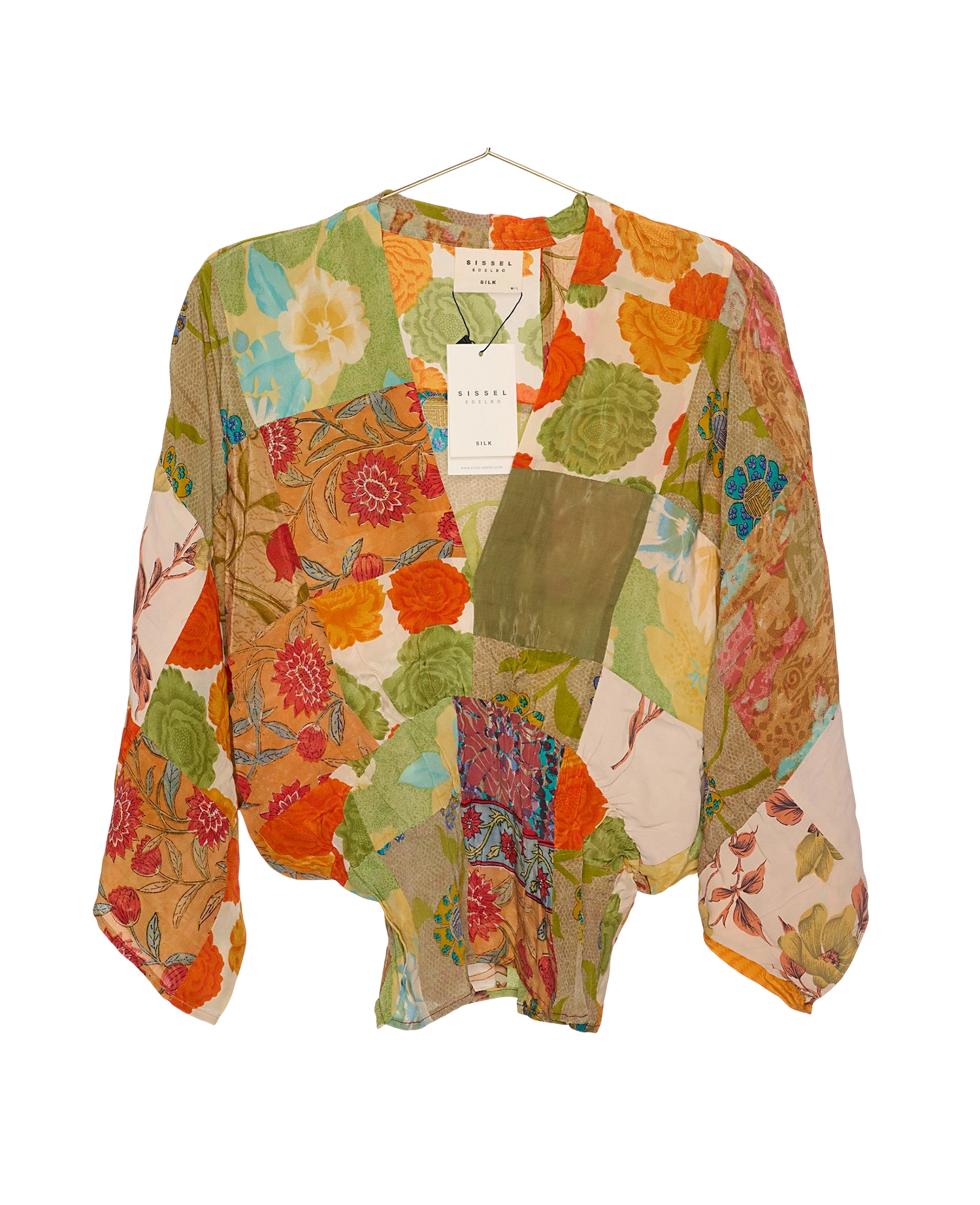 Juno SILK Patchwork Top - No. 277