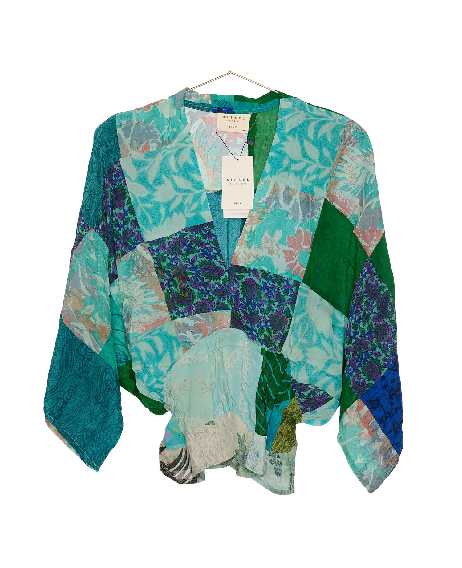 Juno SILK Patchwork Top - No. 294