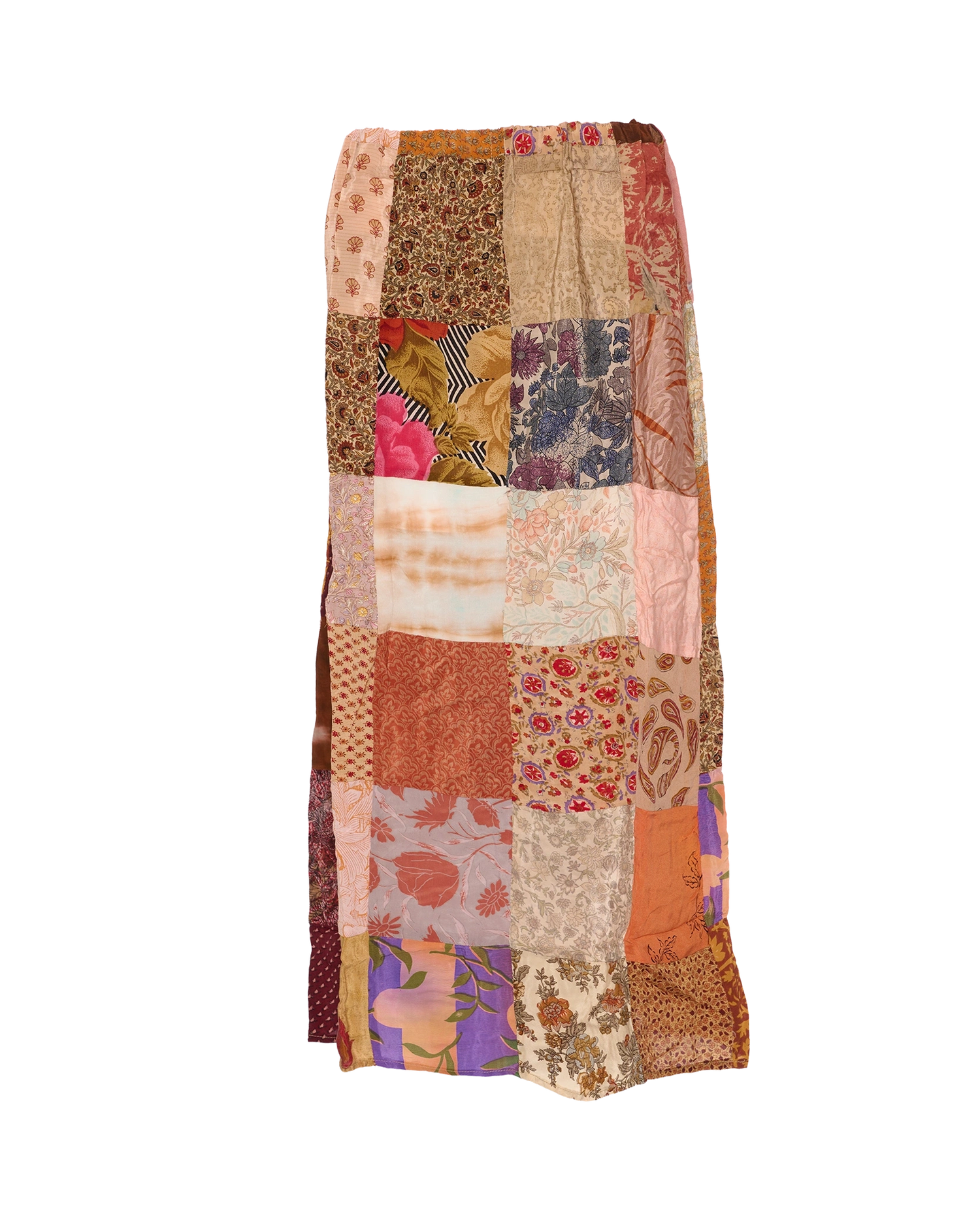 Maddie SILK Patchwork Skirt - No. 113