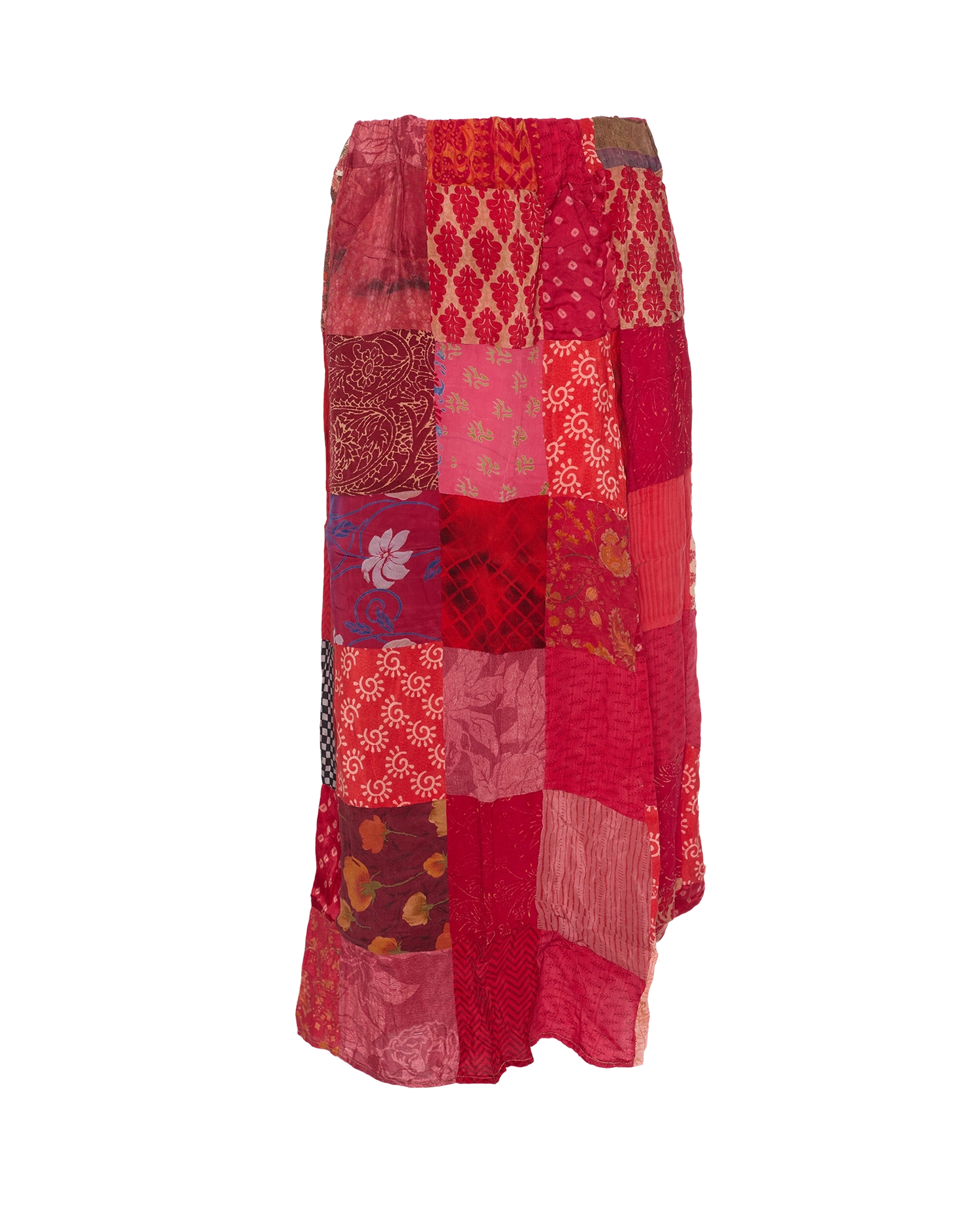 Maddie SILK Patchwork Skirt - No. 128