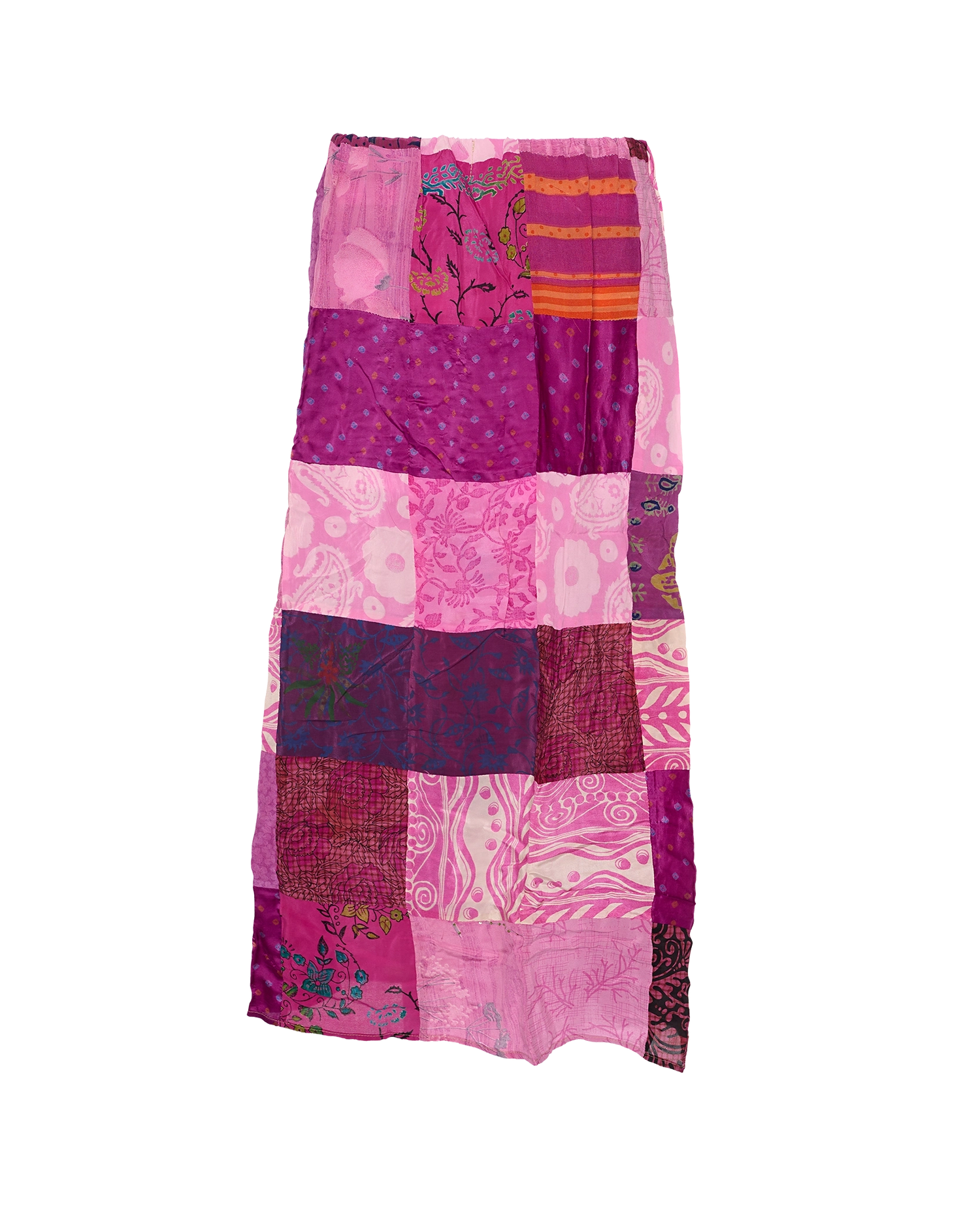 Maddie SILK Patchwork Skirt - No. 144