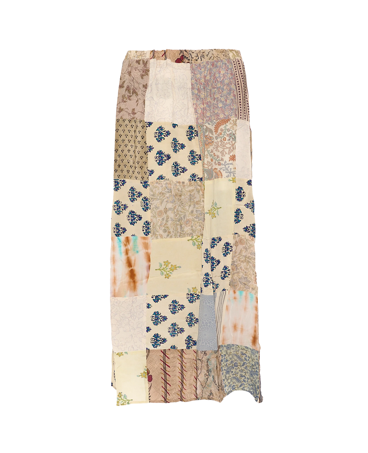 Maddie SILK Patchwork Skirt - No. 171