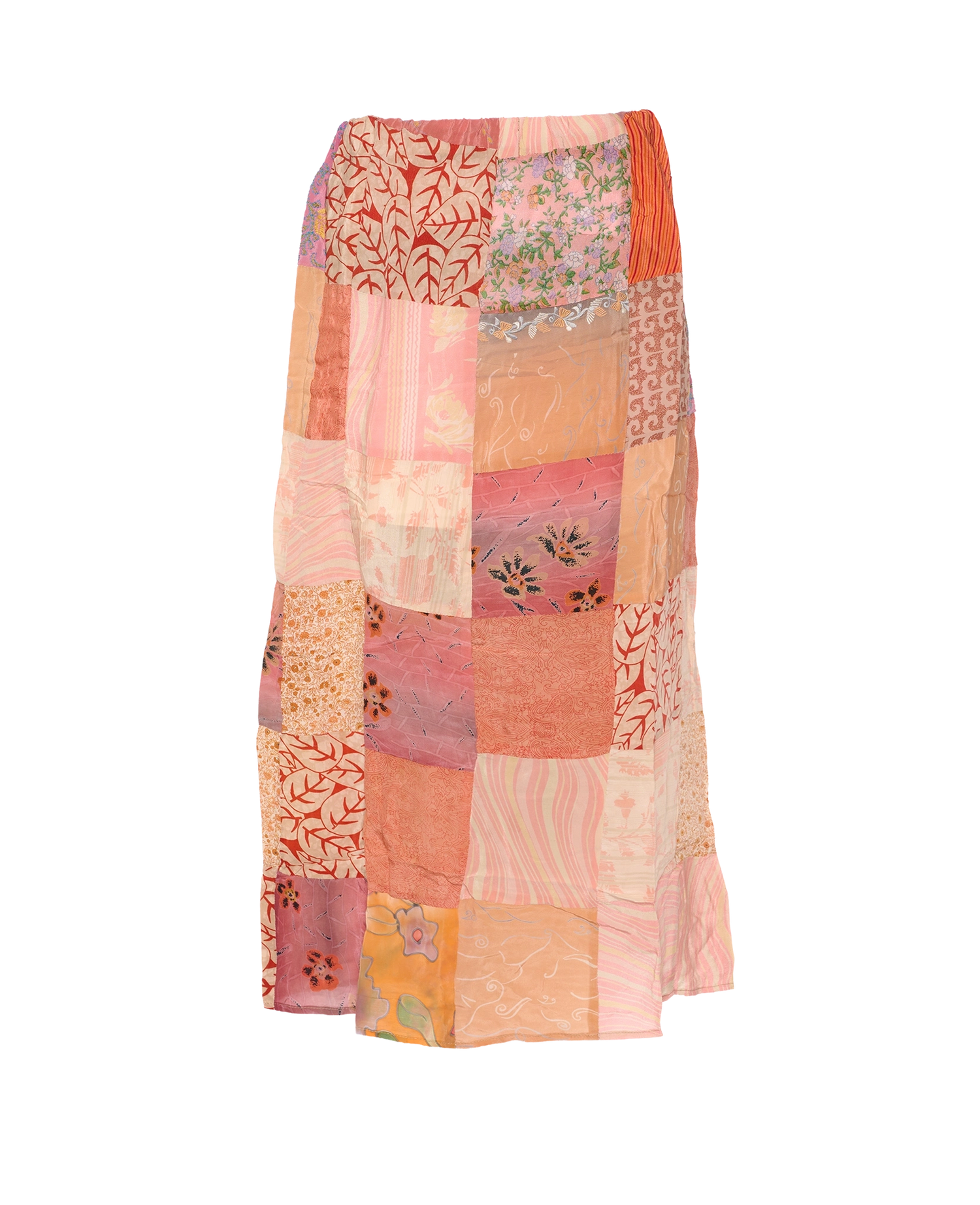Maddie SILK Patchwork Skirt - No. 86