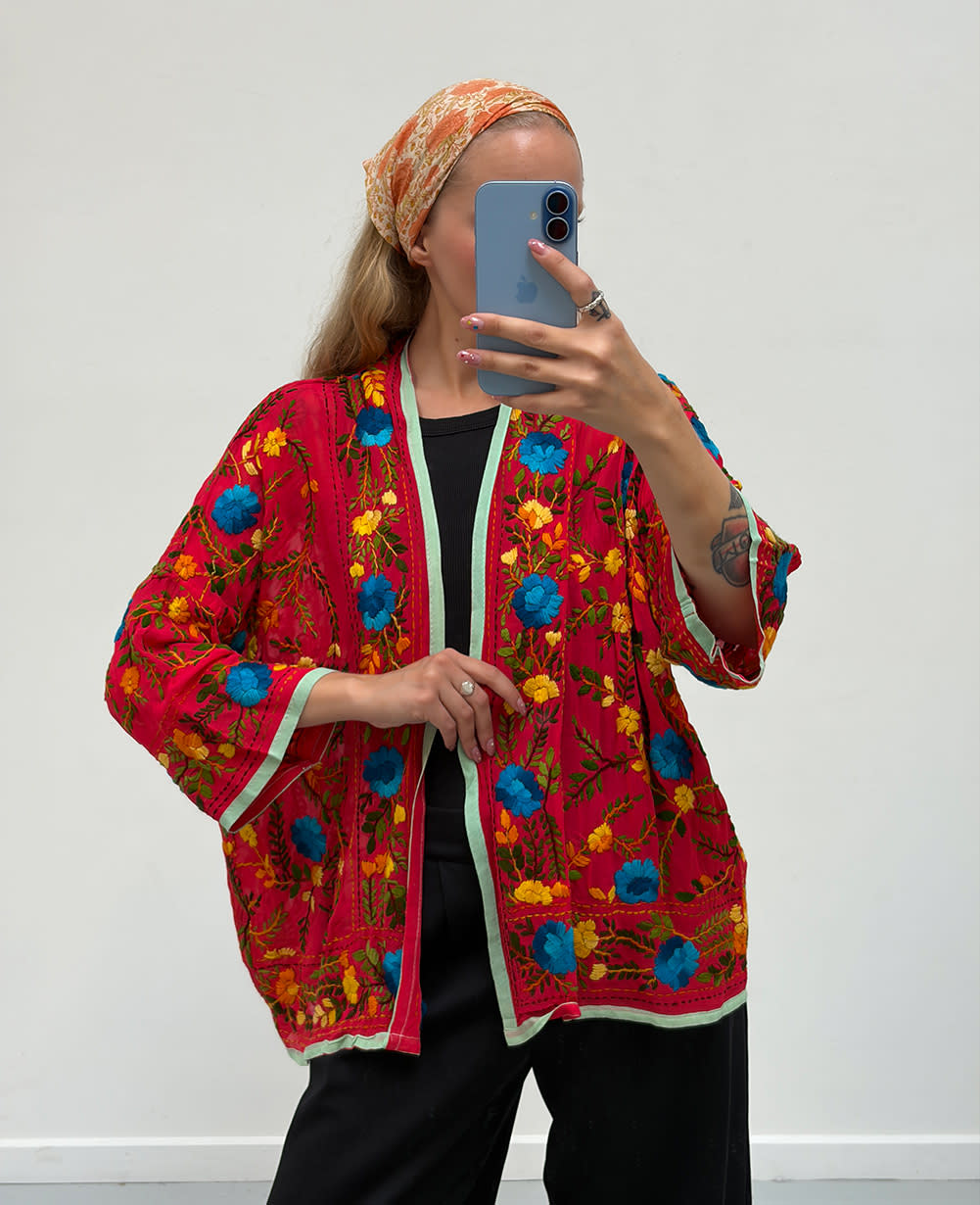 Chennai Mini Kimono - No. 103