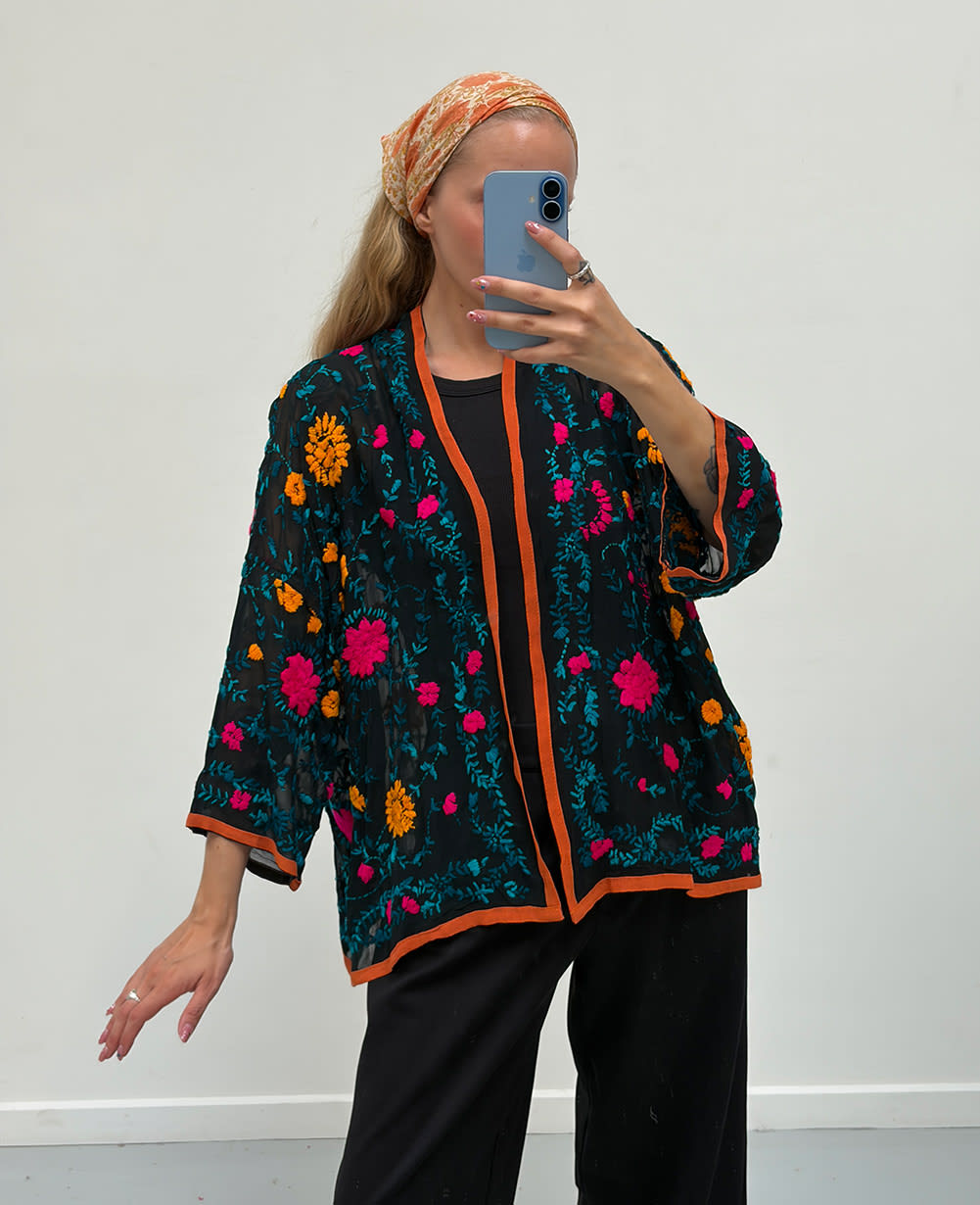 Chennai Mini Kimono - No. 117