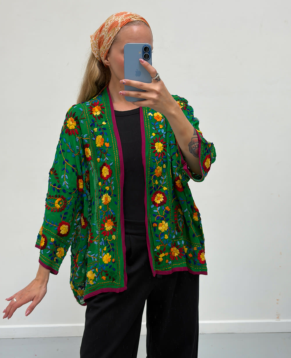 Chennai Mini Kimono - No. 32