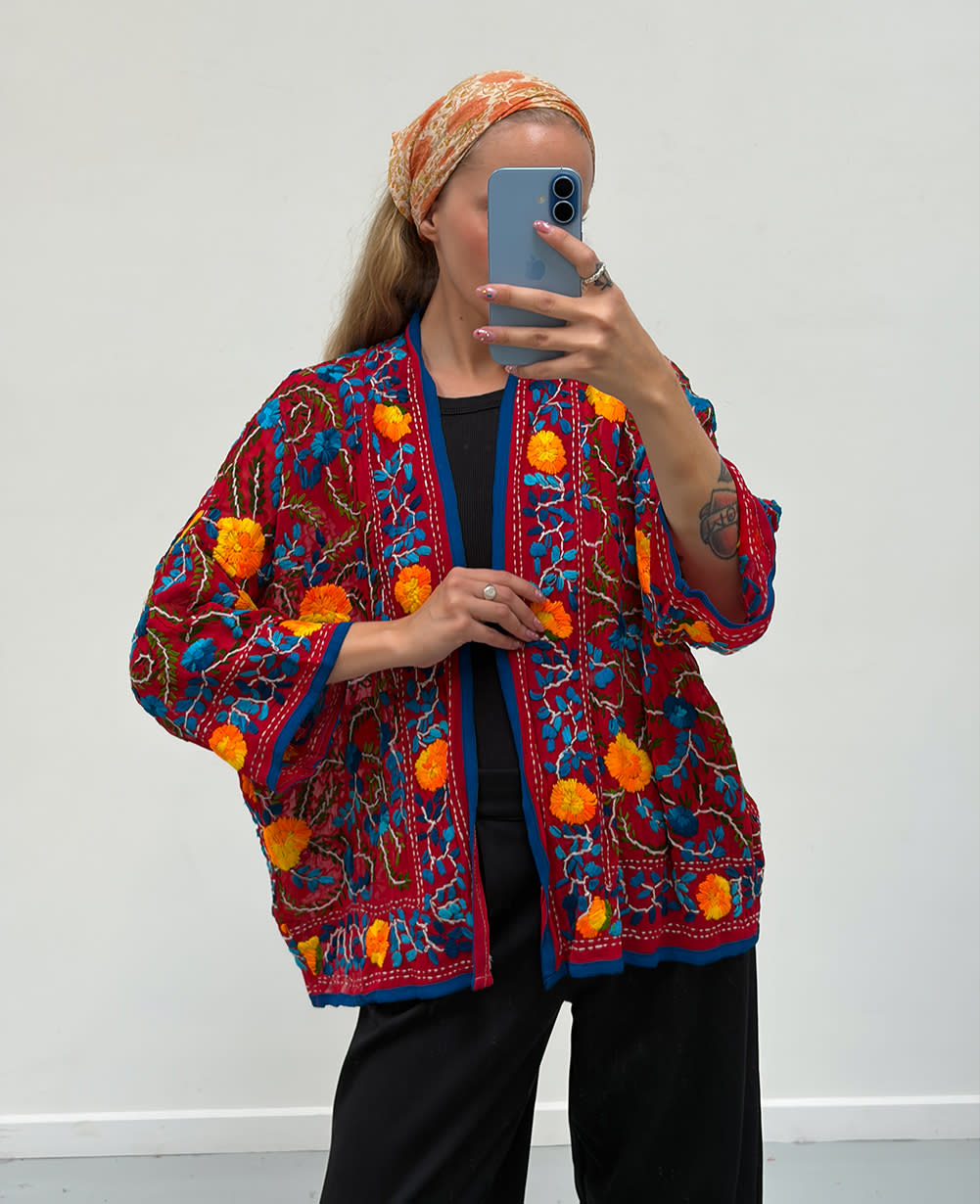 Chennai Mini Kimono - No. 83