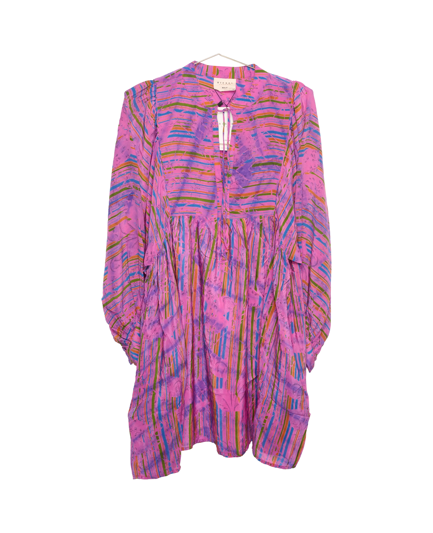 Emmeline Short SILK Dress - No. 166