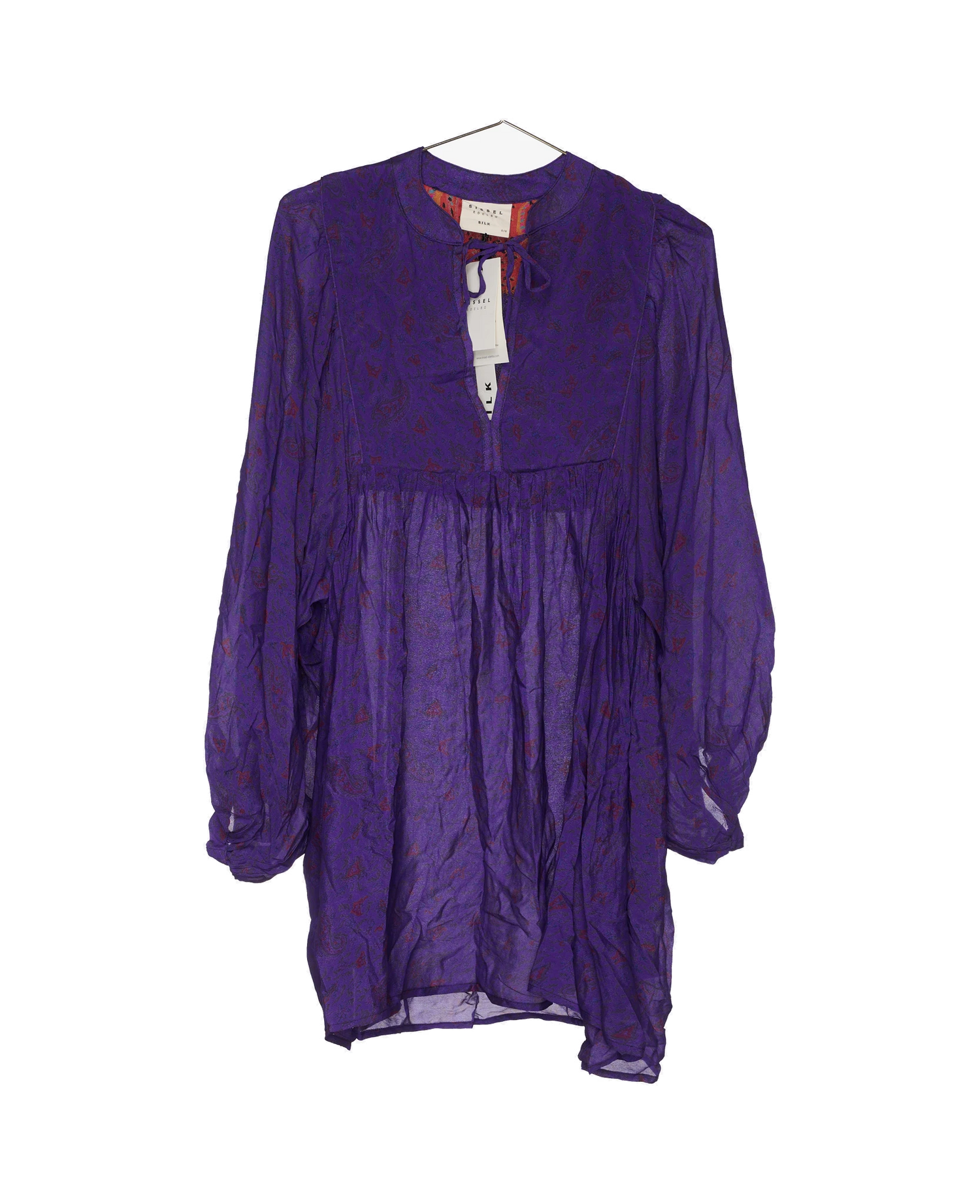 Emmeline Short SILK Dress - No. 28