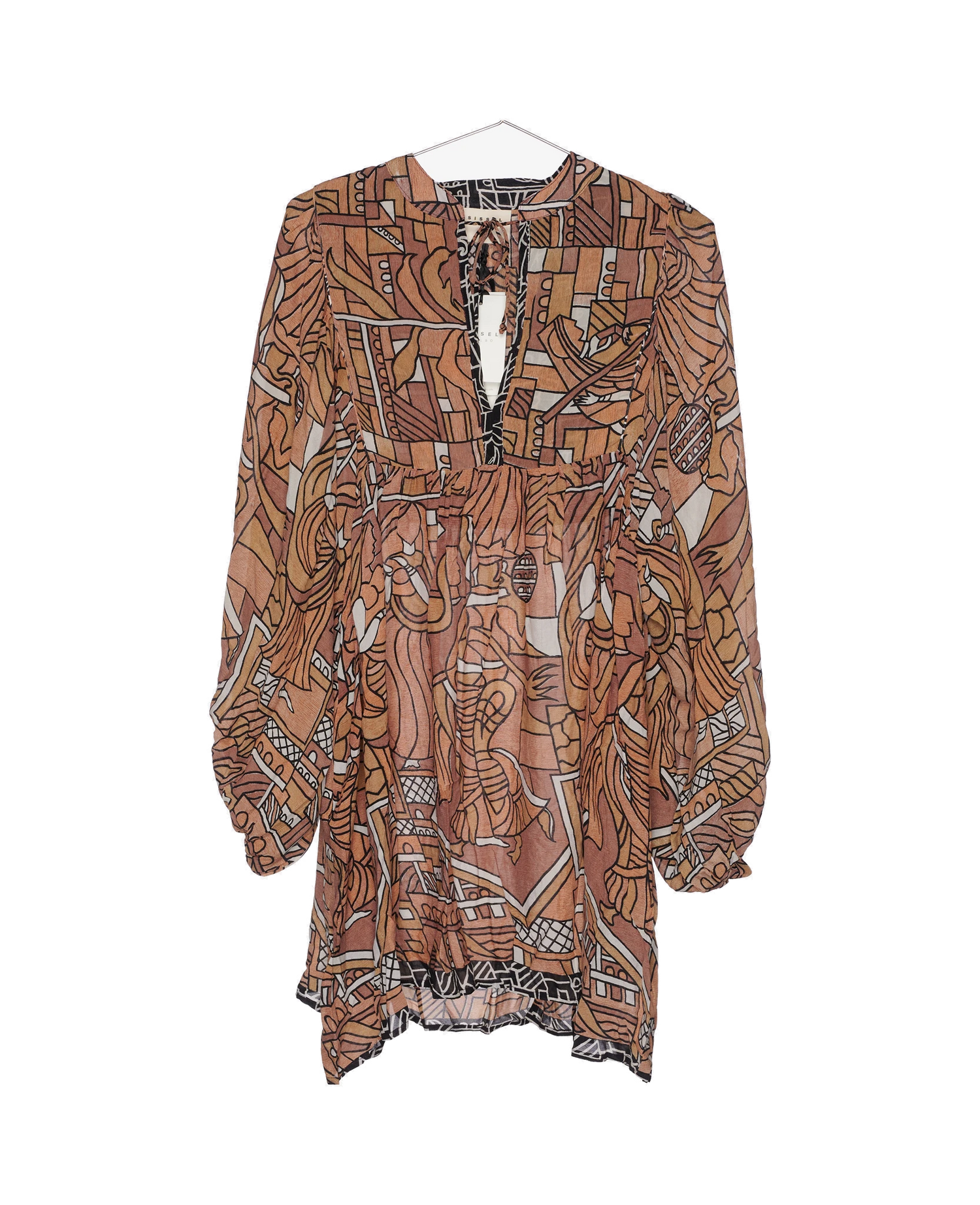 Emmeline Short SILK Dress - No. 29