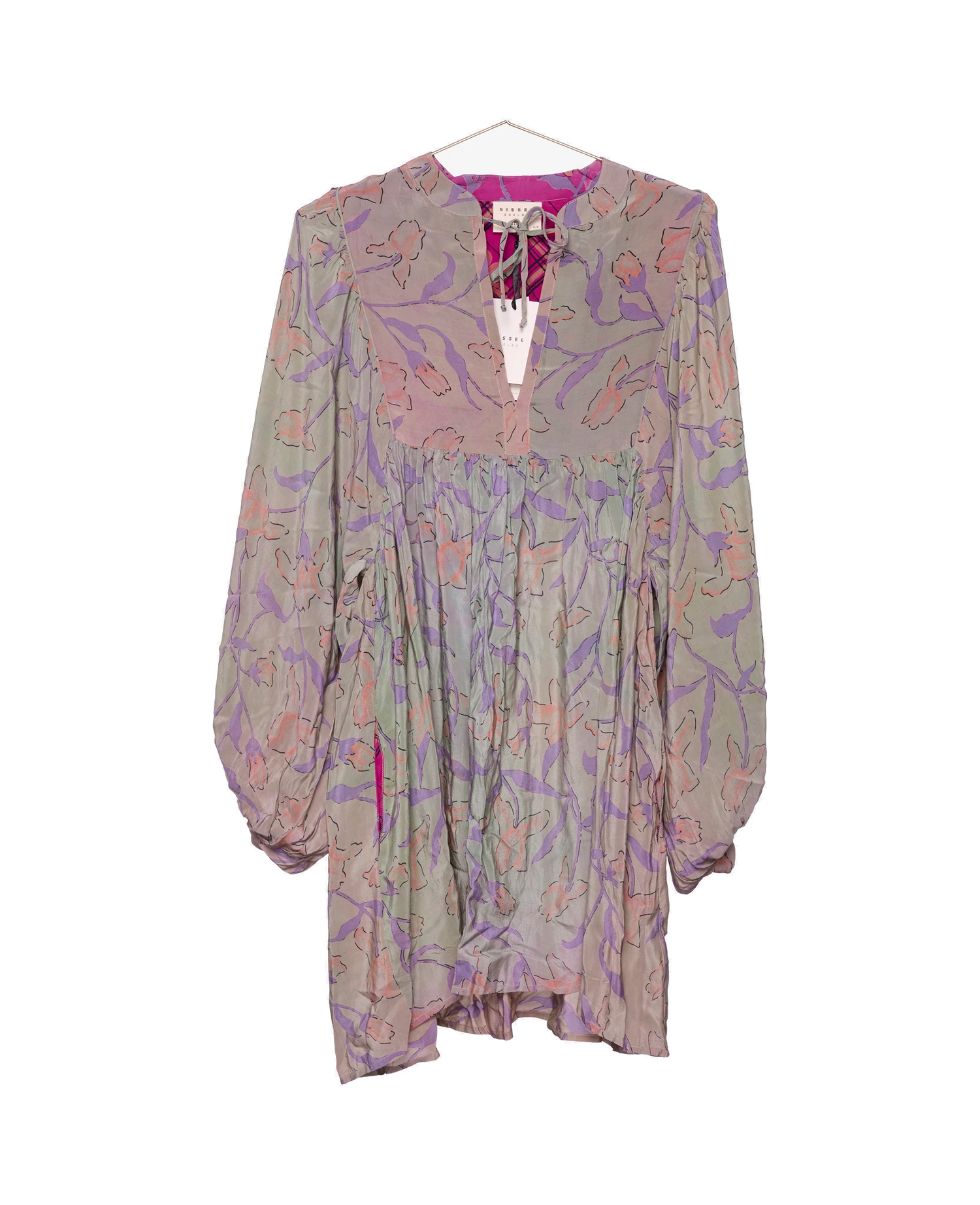 Emmeline Short SILK Dress - No. 41