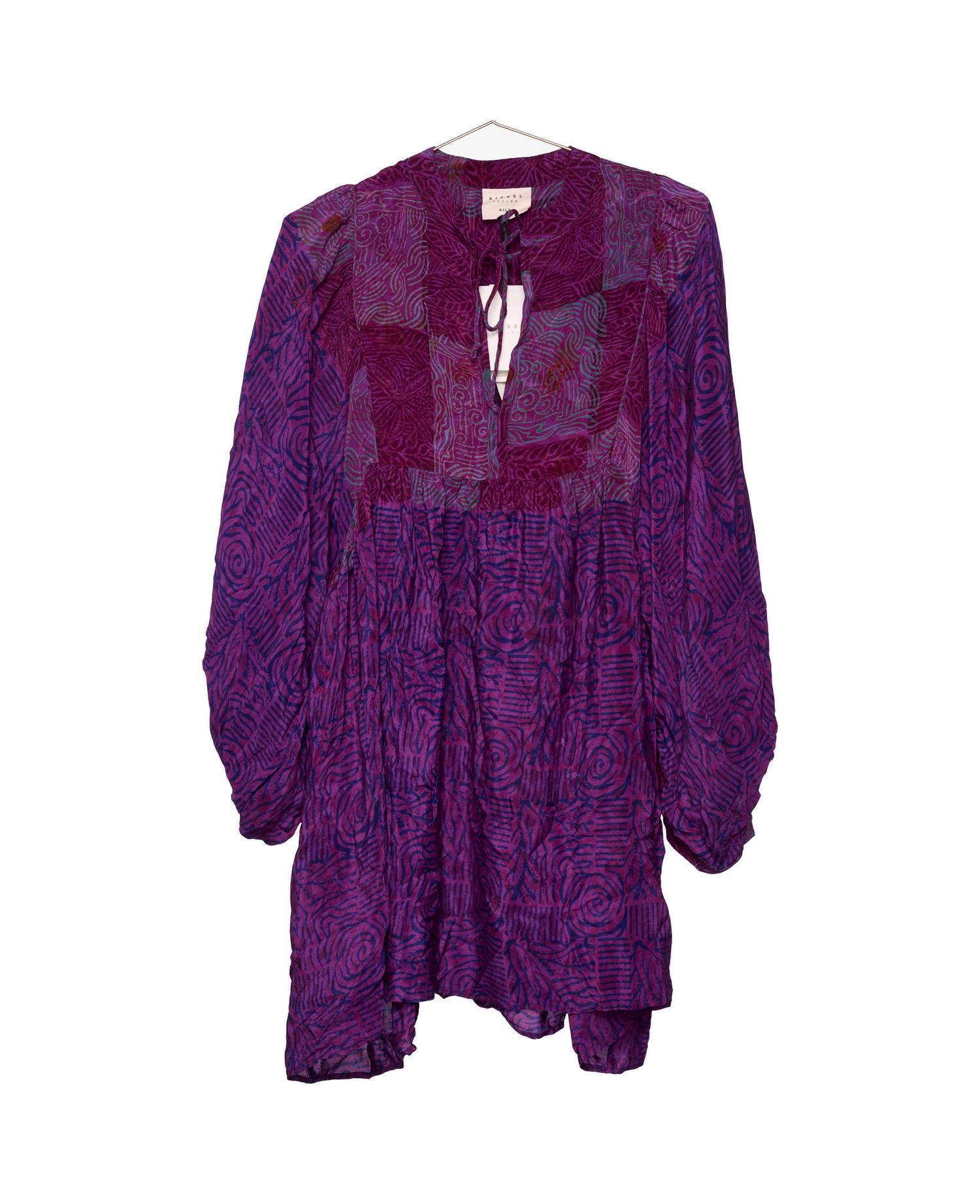 Emmeline Short SILK Dress - No. 61