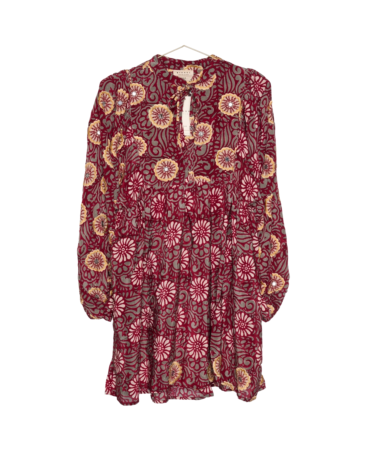 Emmeline Short SILK Dress - No. 255