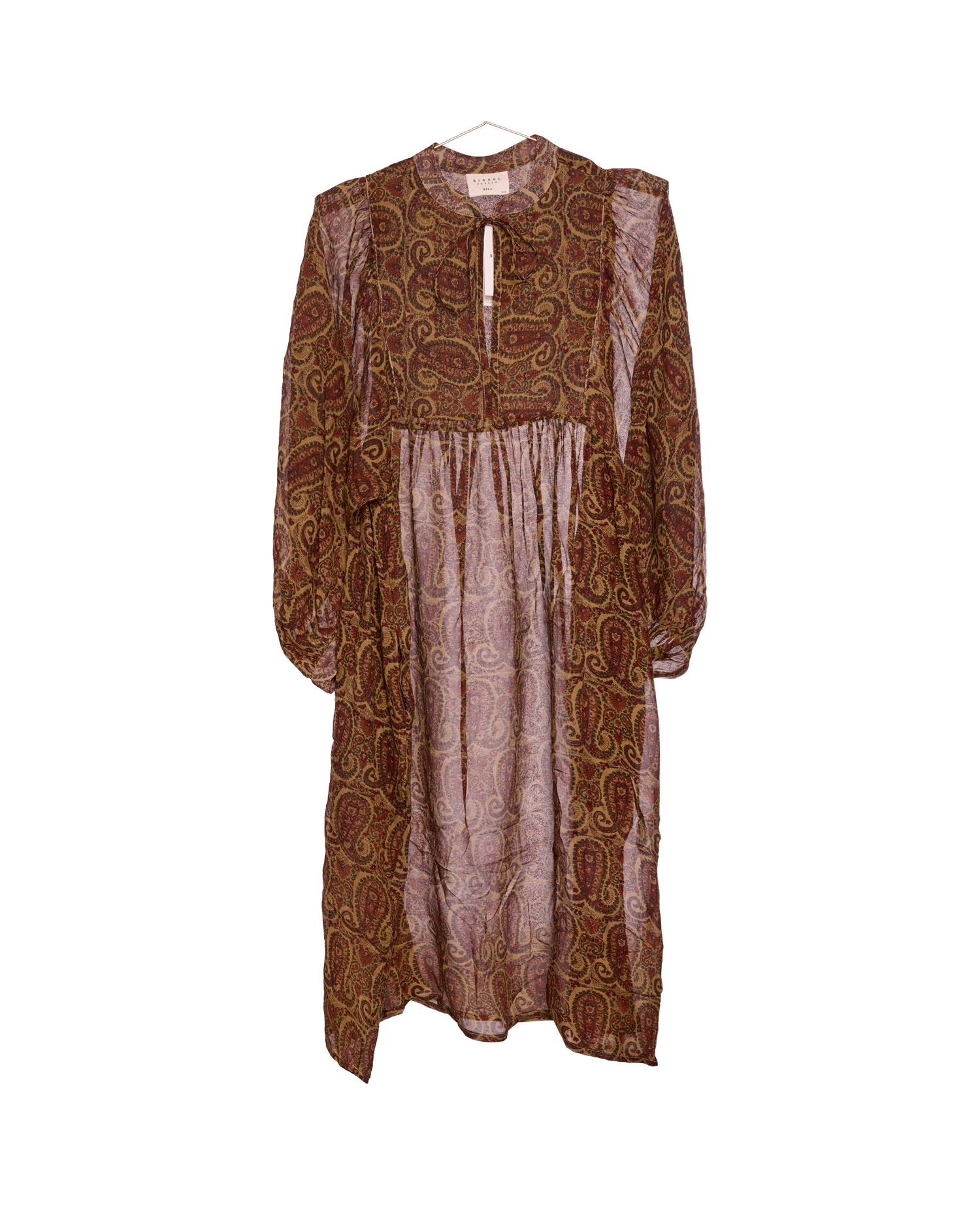 Emmeline Long SILK Dress - No. 30