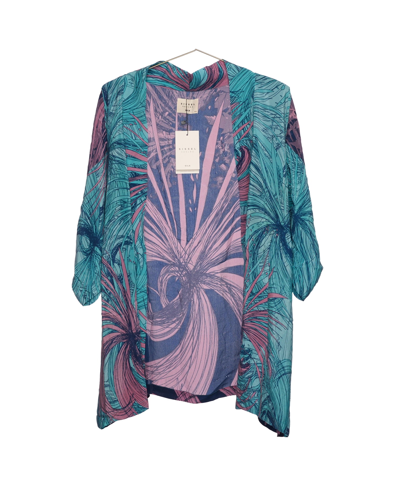 Lotus SILK Kimono - No. 357