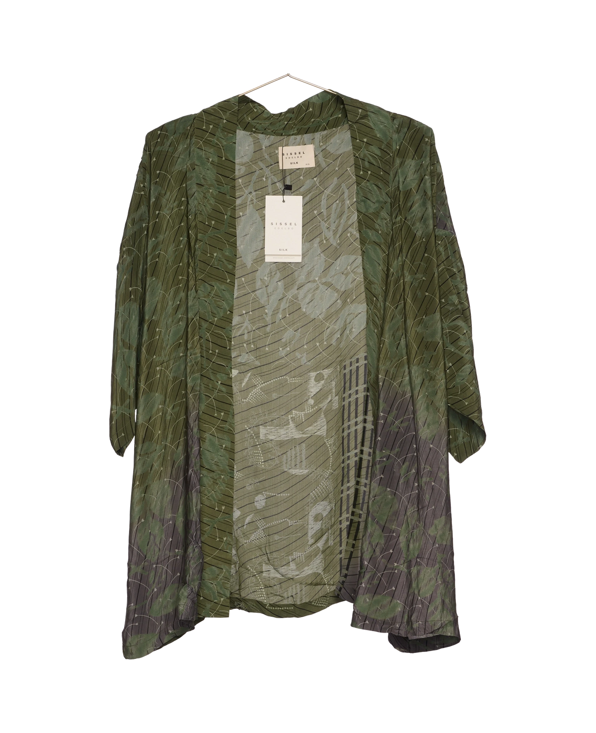 Lotus SILK Kimono - No. 465