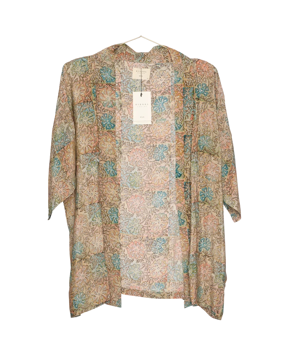 Lotus SILK Kimono - No. 642