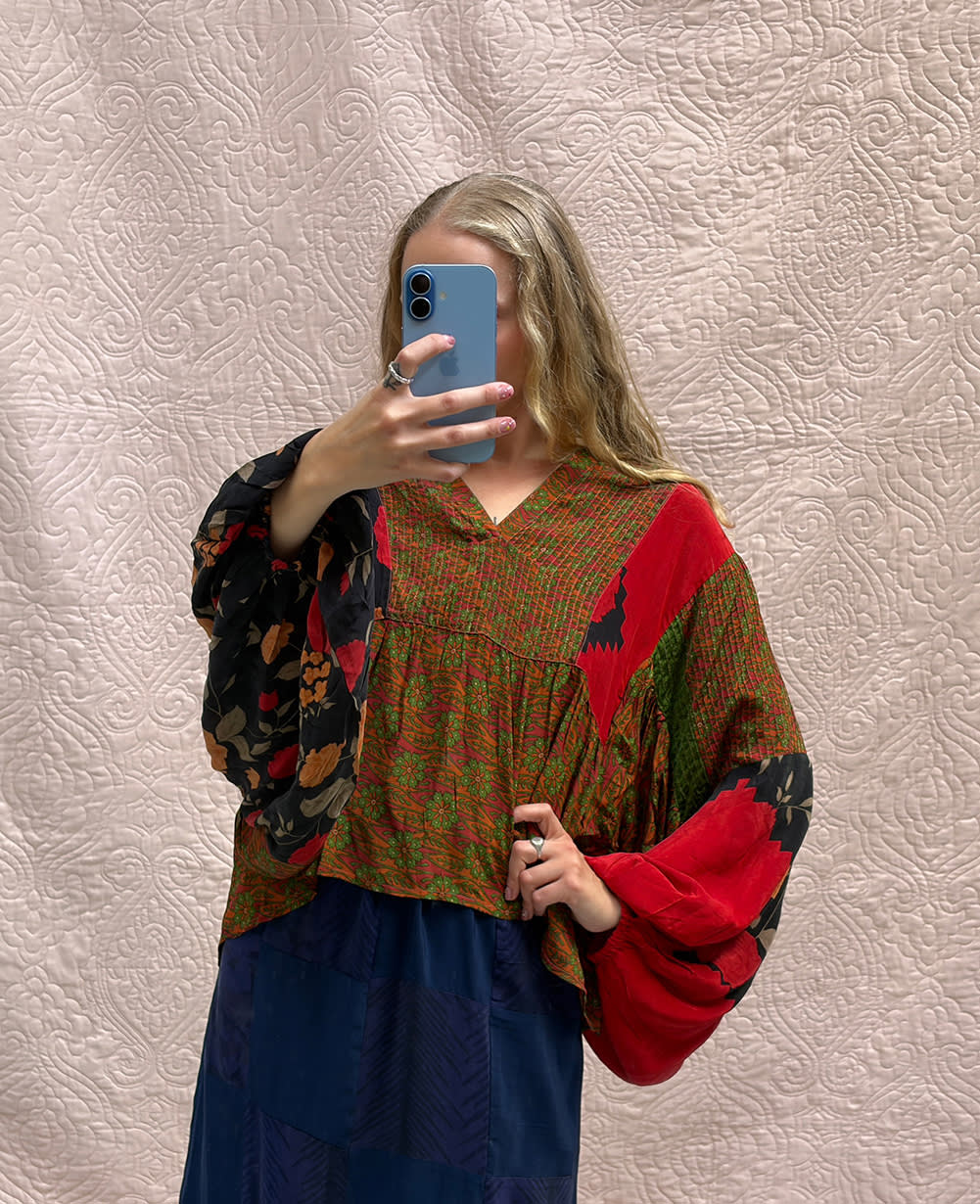 Bibi Balloon SILK Top - No. 140