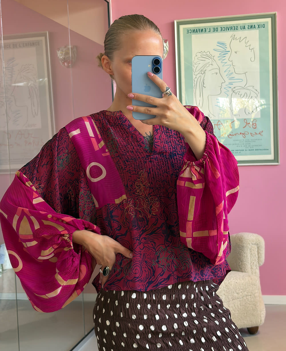 Bibi Balloon SILK Top - No. 23