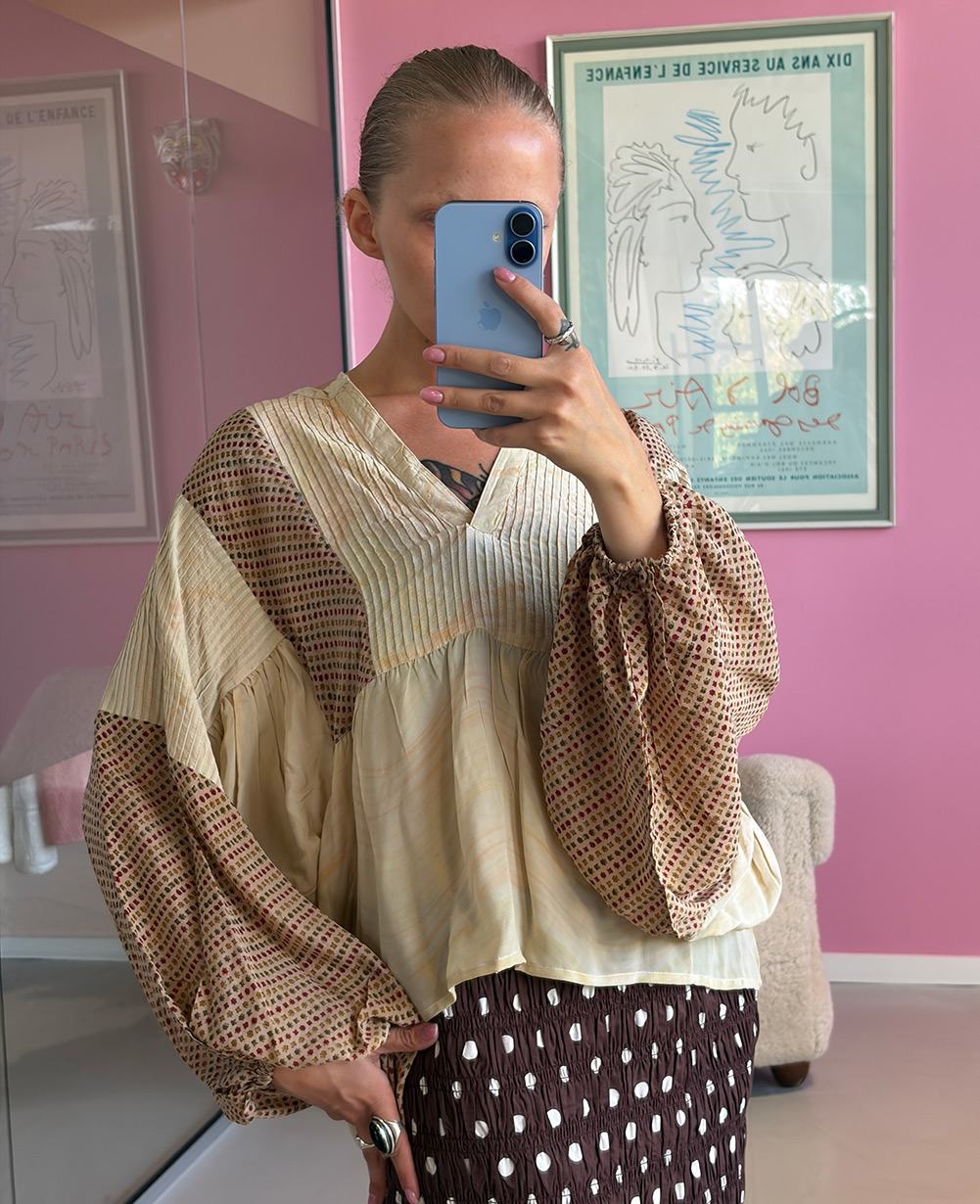 Bibi Balloon SILK Top - No. 30