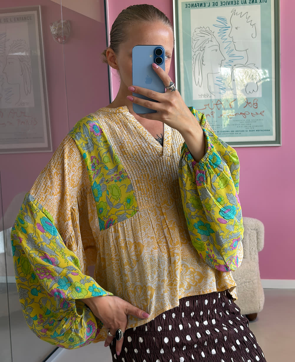 Bibi Balloon SILK Top - No. 33